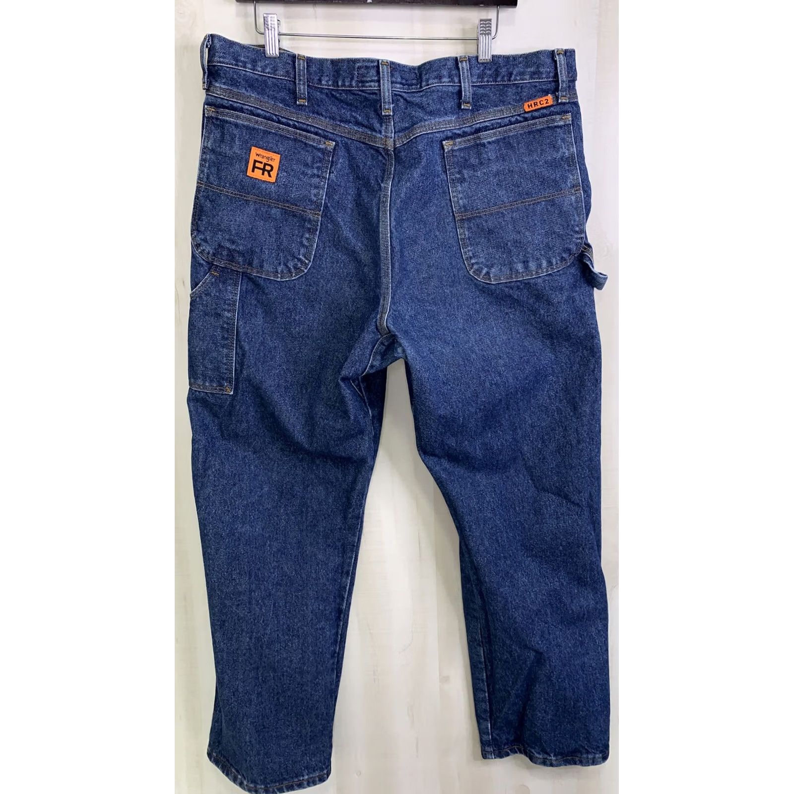 Wrangler Wrangler Jeans Mens 38x30 Flame-Resistant ARC Denim Work Straight Warp Riggs Size US 38 / EU 54 - 6 Thumbnail