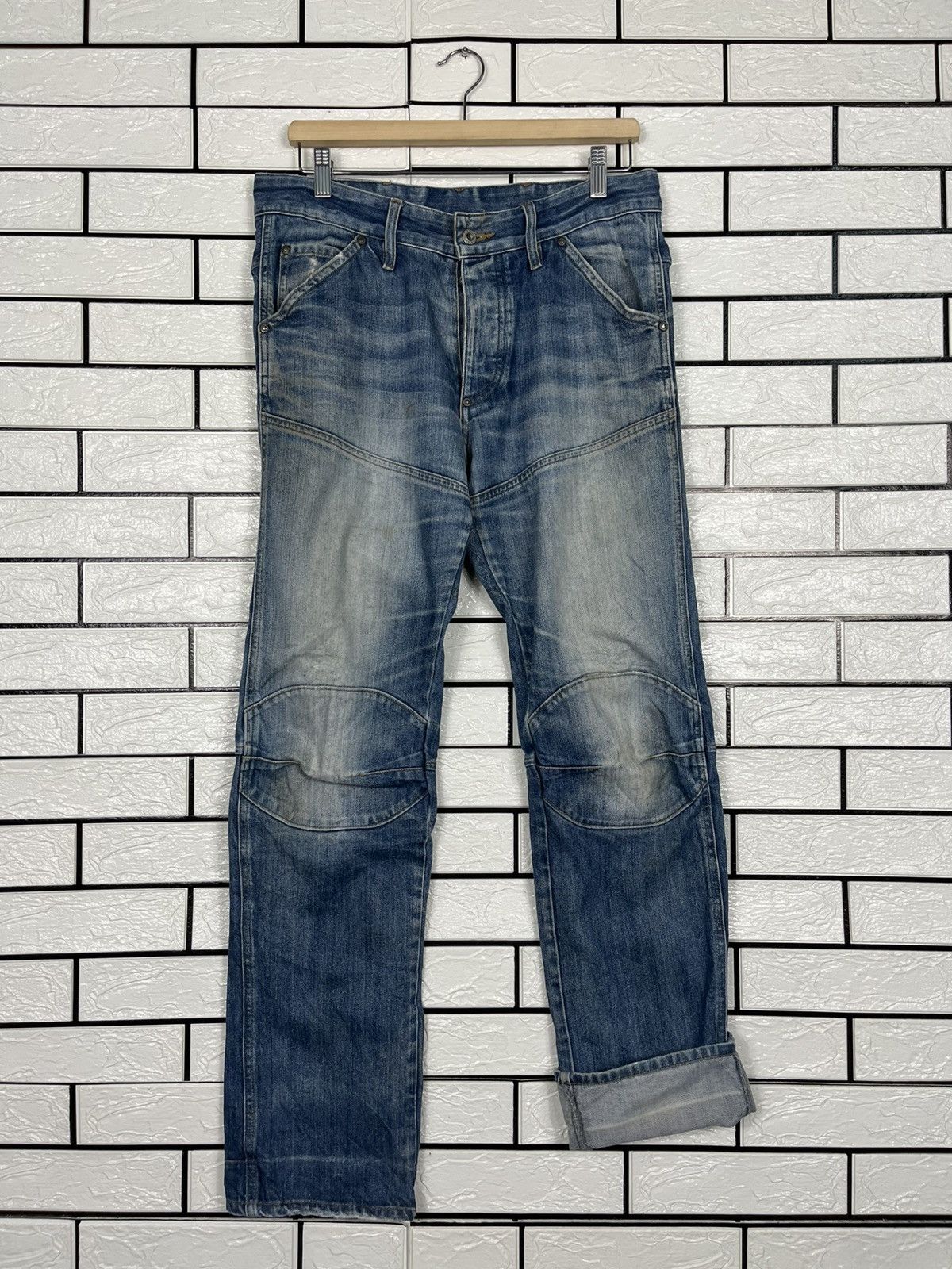 G-Star Vintage G-Star Raw Denim Jeans Size US 32 / EU 48 - 12 Thumbnail