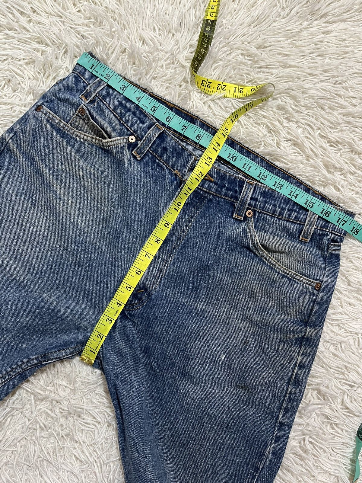 Levi's × Vintage VINTAGE LEVIS 505 JEANS Size US 35 - 10 Thumbnail