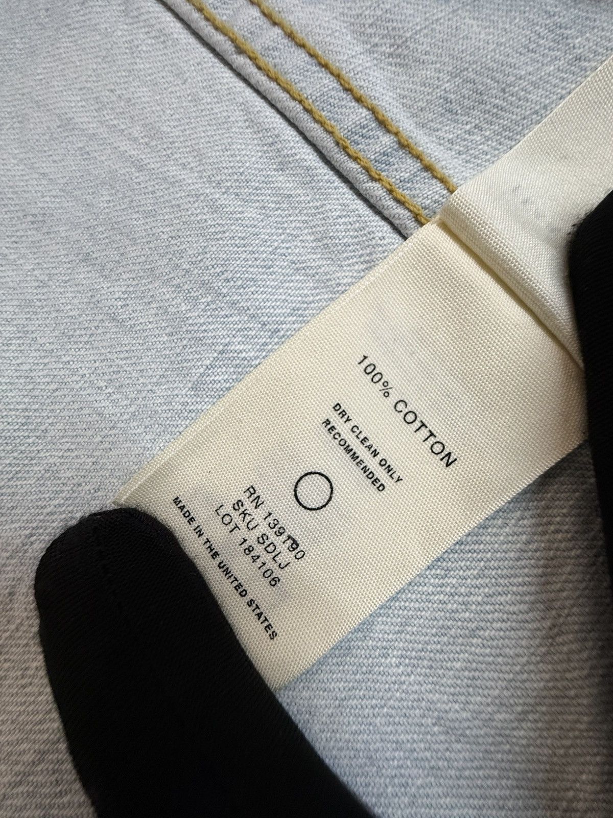 Fear of God Fear of God Eternal Collection Denim Jacket-Lt. Vintage Wash Size US XL / EU 56 / 4 - 22 Thumbnail