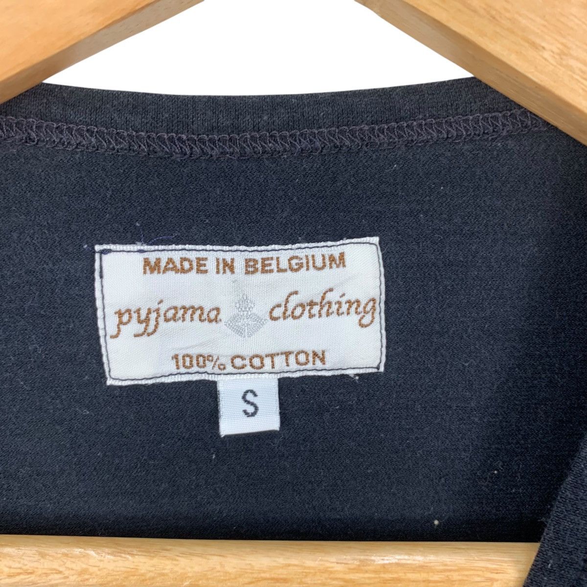 Vintage Vintage PYJAMA CLOTHING Made In Belgium Natural Dye Tee Size S / US 4 / IT 40 - 7 Thumbnail