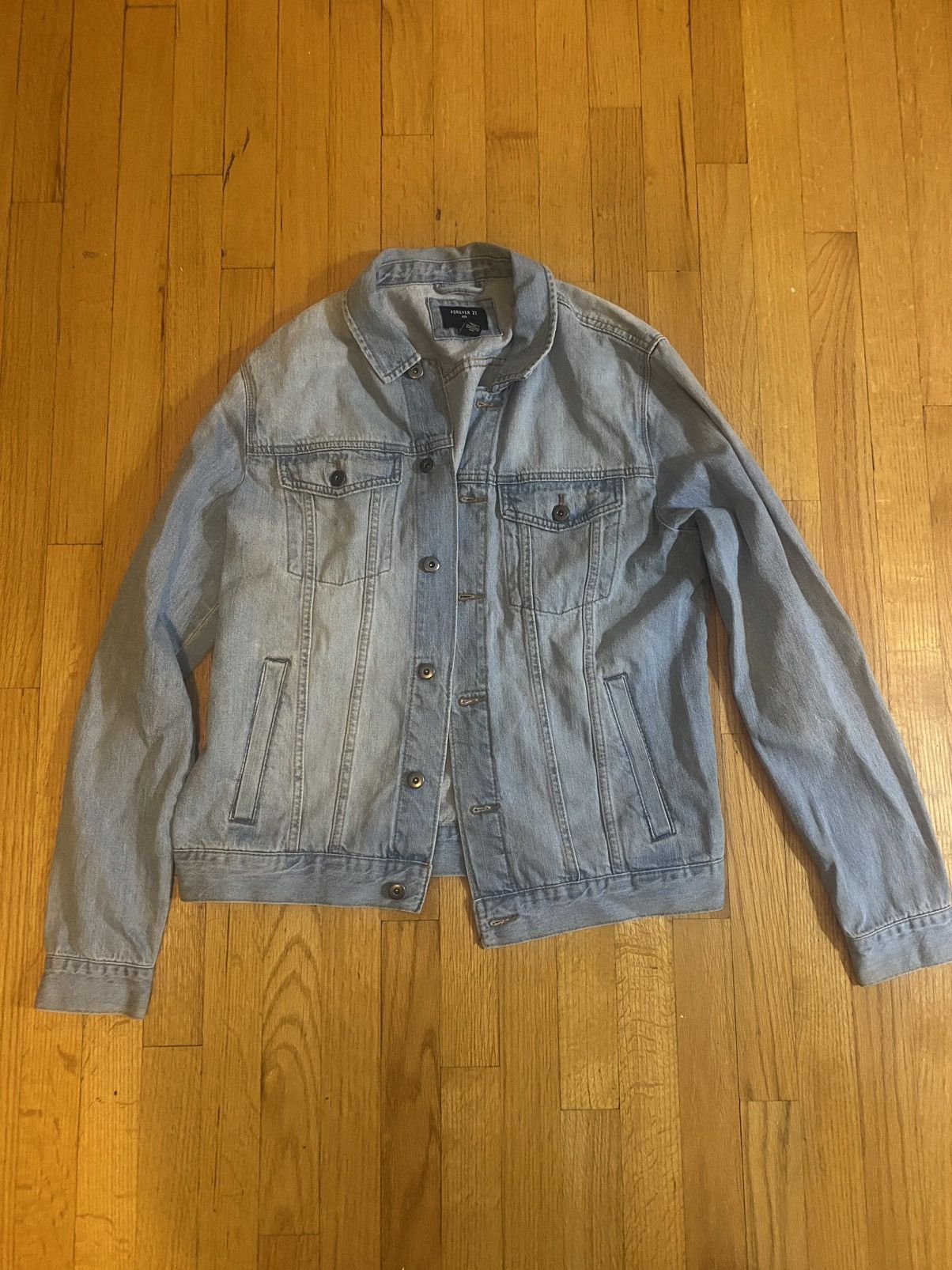 Forever 21 Forever 21 Denim Jacket Size US L / EU 52-54 / 3 - 1 Thumbnail