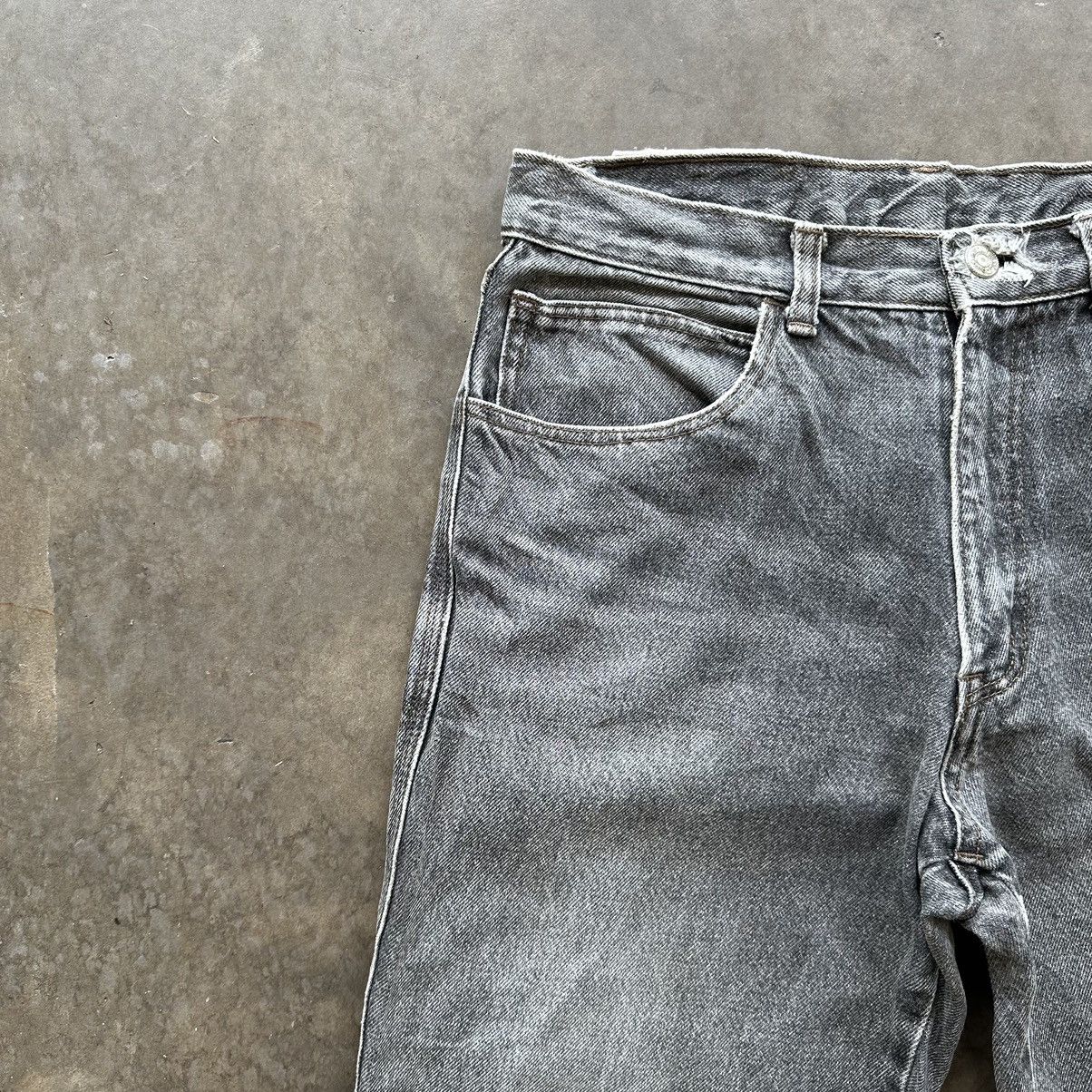 Japanese Brand × Jean × Vintage Vintage Japanese Black Faded Distressed Denim Jean Pant W31 Size US 31 - 5 Thumbnail