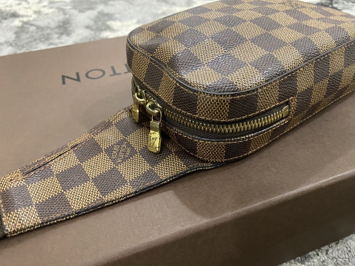 Louis Vuitton Authentic Louis Vuitton Geronimos Damier Ebene Size ONE SIZE - 6 Thumbnail