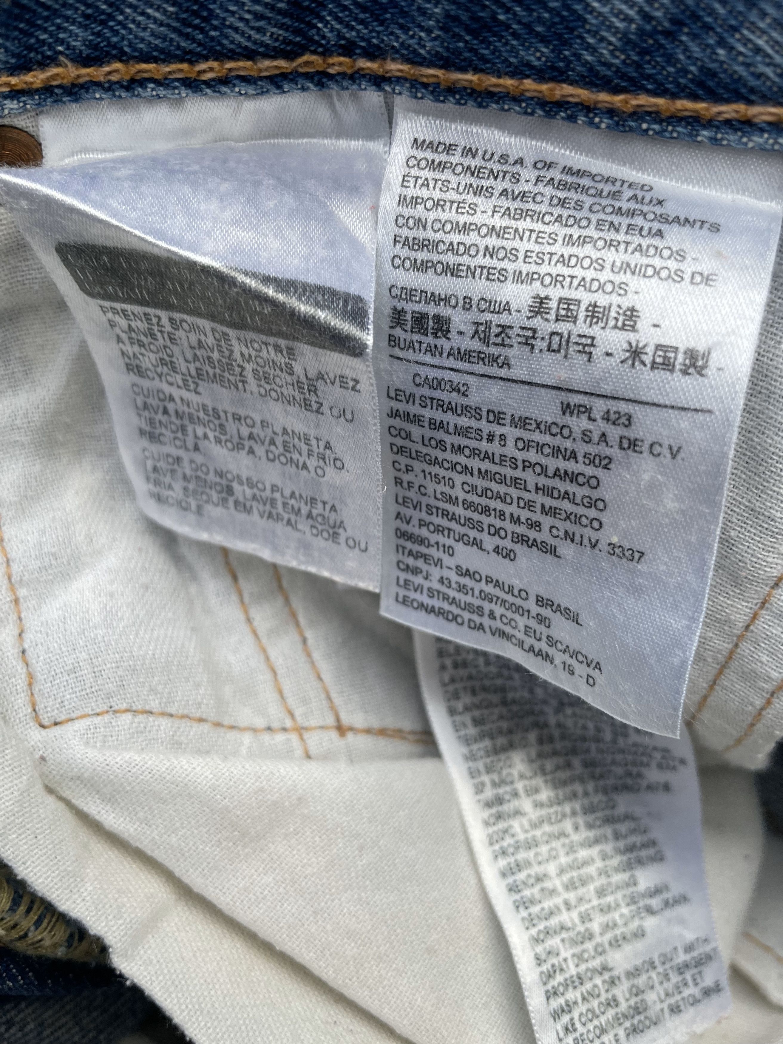 Levi's Levis 511 White Oak Cone Denim Size US 32 / EU 48 - 13 Thumbnail