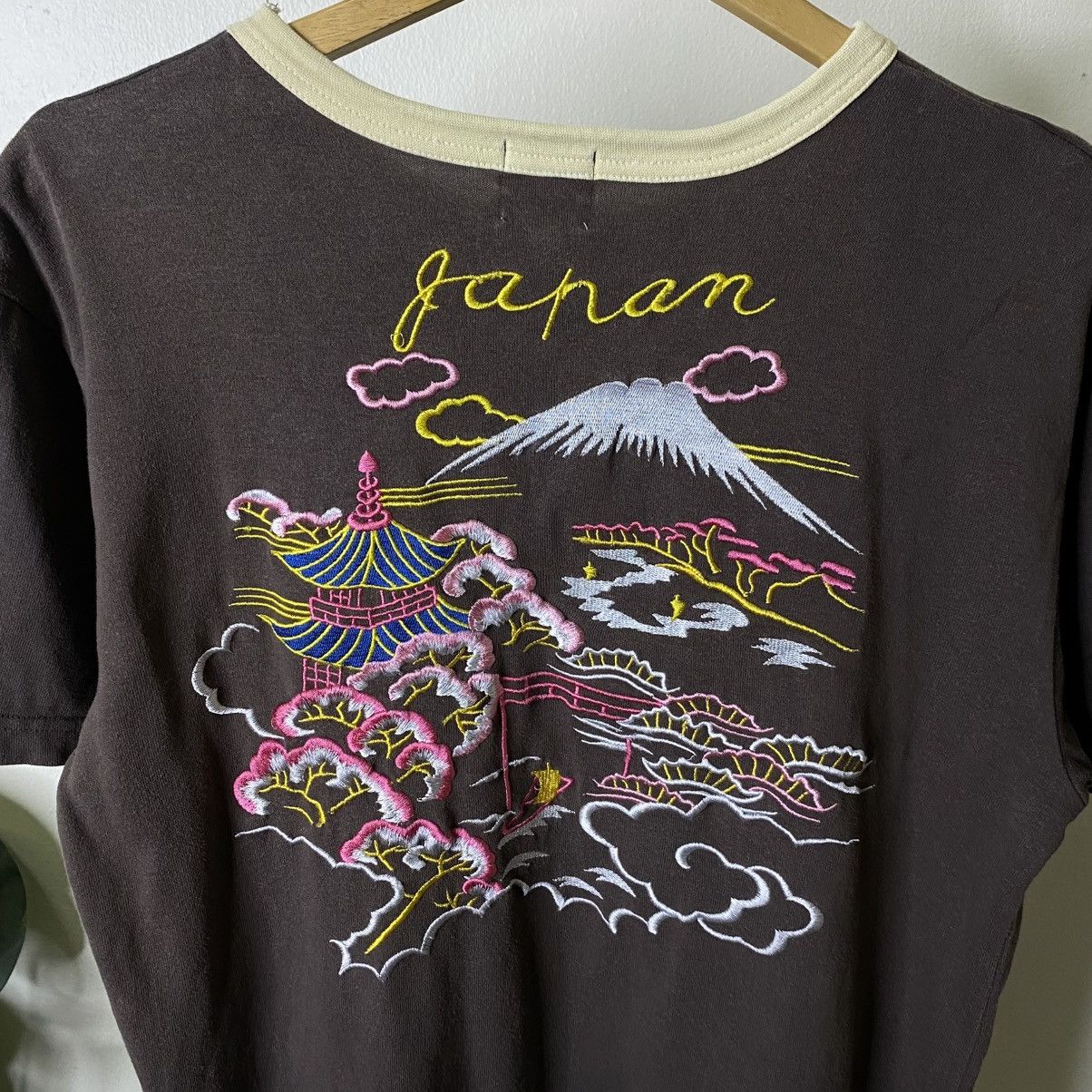 Japanese Brand Sukajan Japan Embroidered Ed Hardy Karakuri Tamashii Style T Size US M / EU 48-50 / 2 - 2 Thumbnail