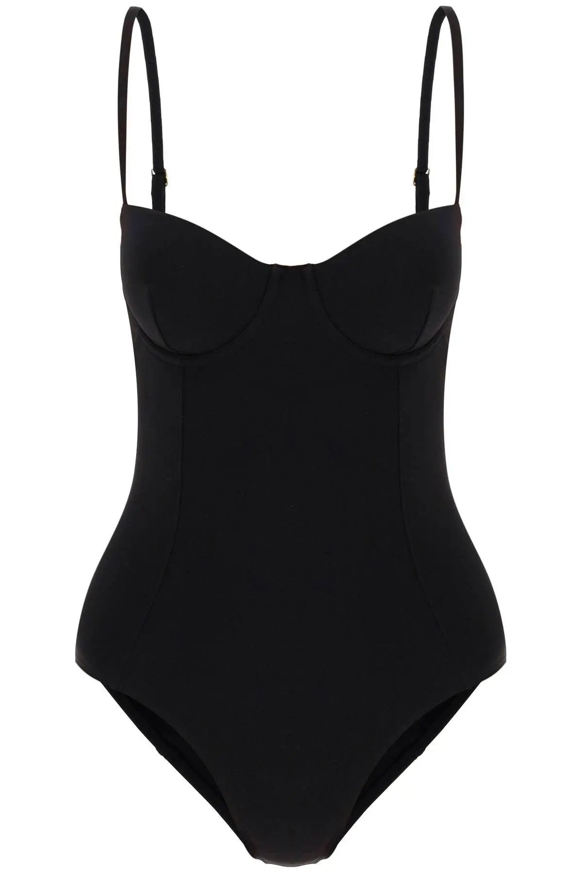 image of Tory Burch O1S22I1N1223 One-Piece Swimsuit In Black, Women's (Size Small)