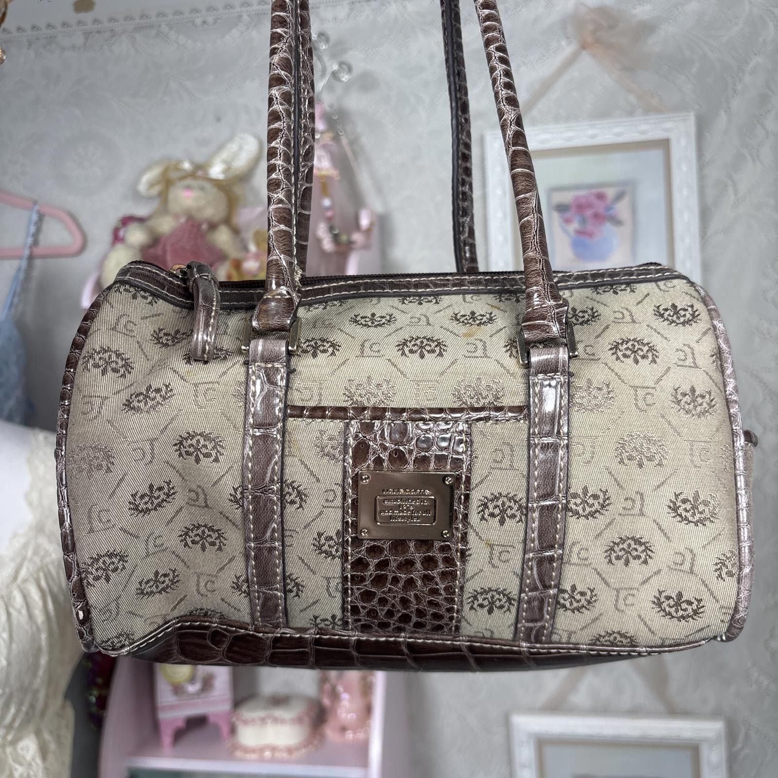 Other y2k brown mini liz Claiborne barrel bag Size ONE SIZE - 5 Thumbnail