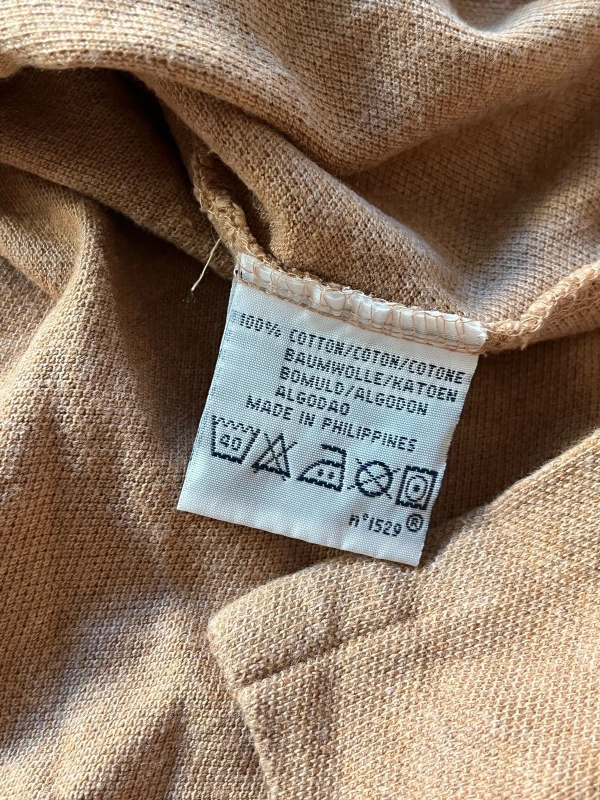 Polo Ralph Lauren Polo Ralph Lauren Sz L Made in Philippines Beige Rugby Size US L / EU 52-54 / 3 - 9 Thumbnail