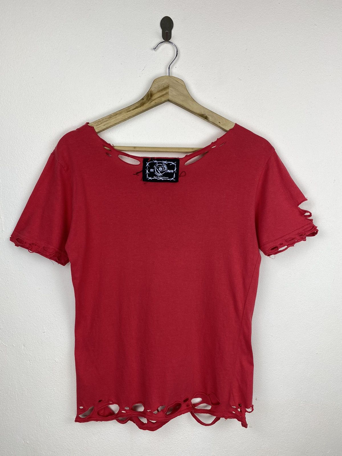 Seditionaries 💥RARE💥 Sexy Dynamite London “Anarchy” Punk Ripped Tshirt Size US XS / EU 42 / 0 - 11 Thumbnail