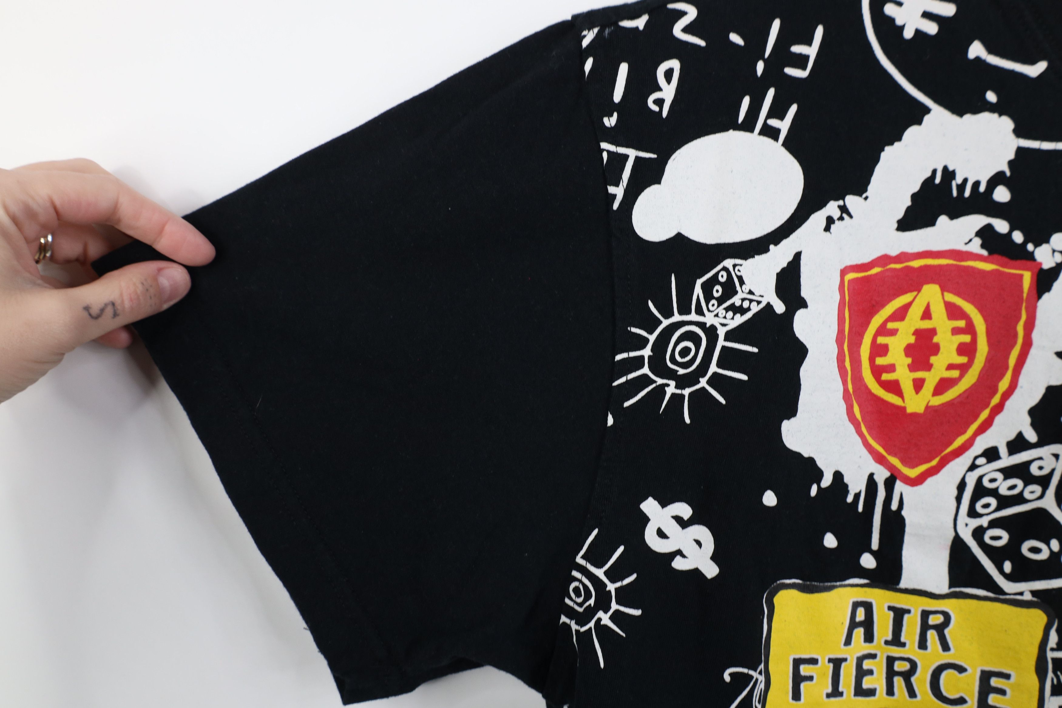 Vintage Vintage Y2K Streetwear Art Short Sleeve T-Shirt Black Size US L / EU 52-54 / 3 - 8 Thumbnail