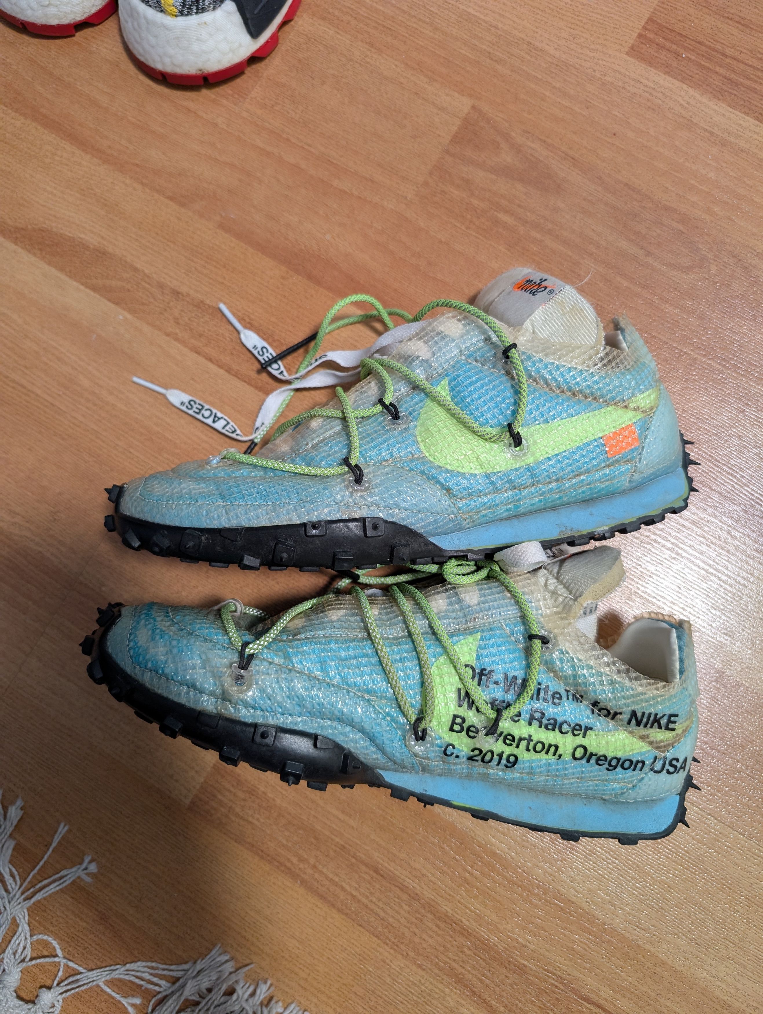 Adidas × Off-White Offwhite x nike waffle racer Size US 5.5 / IT 35.5 - 8 Thumbnail