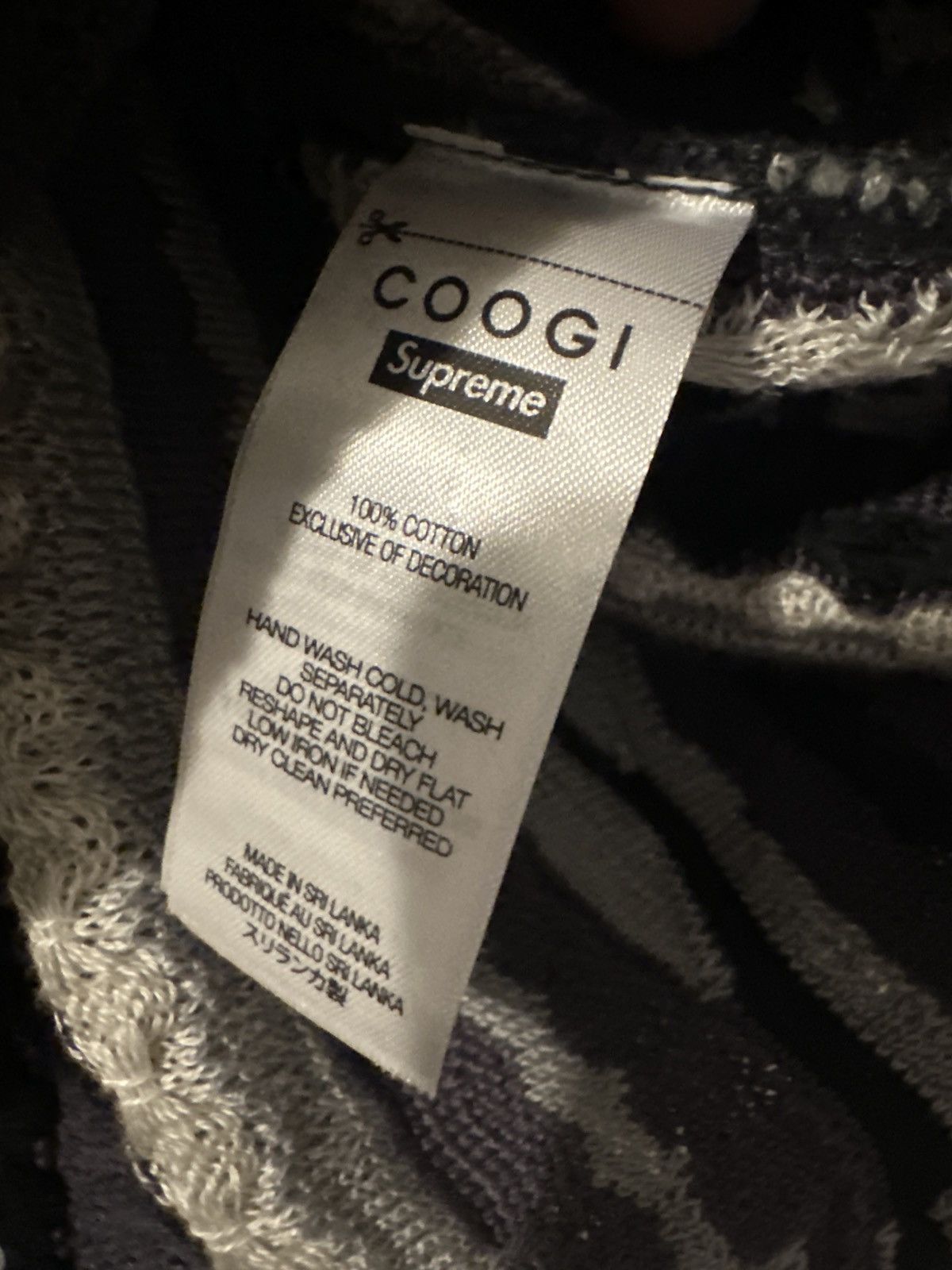 Coogi × Supreme Supreme X Coogi 94 Jersey Size US S / EU 44-46 / 1 - 6 Thumbnail