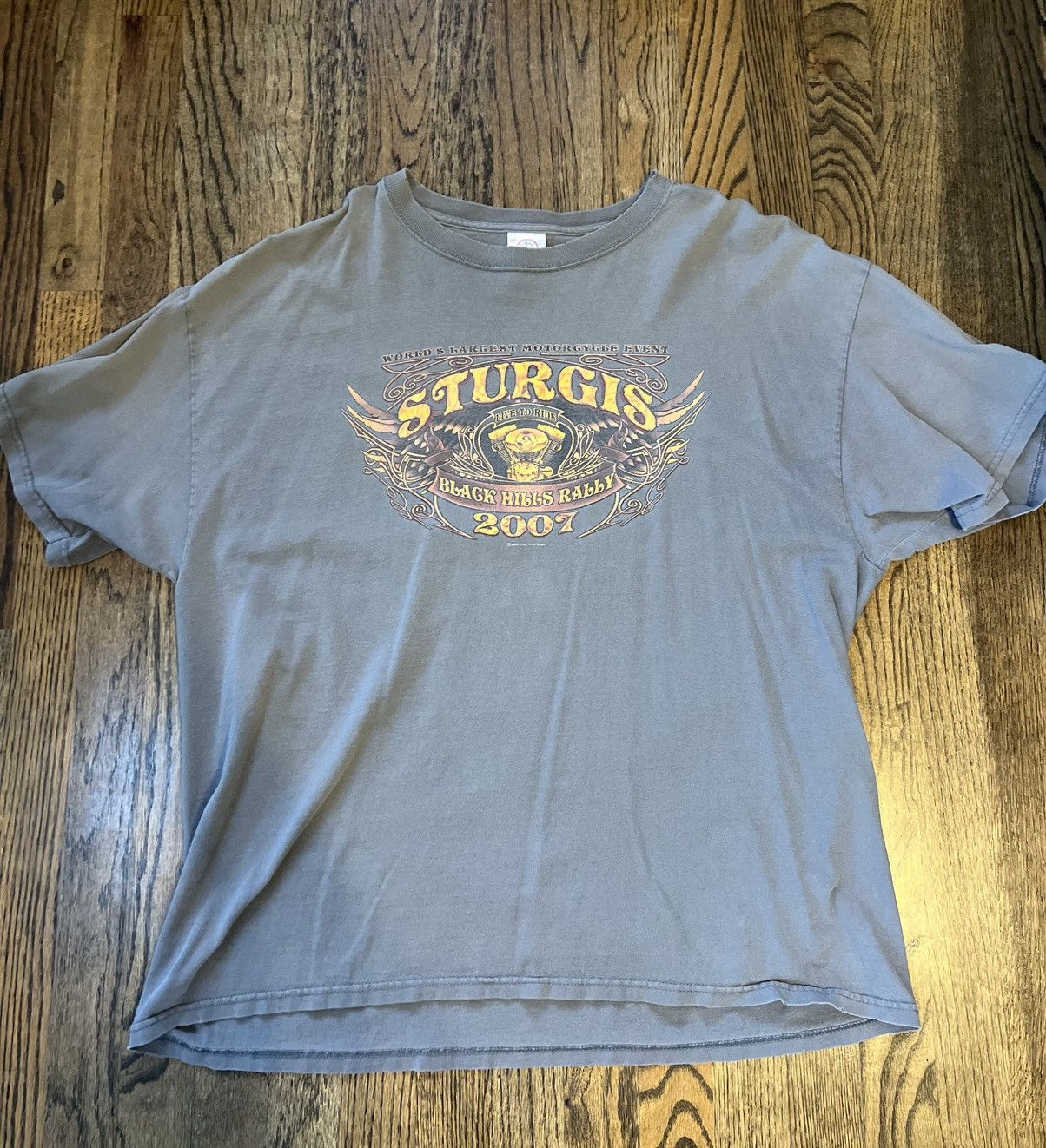 Harley Davidson 2007 Sturgis Tee Size US XL / EU 56 / 4 - 1 Thumbnail