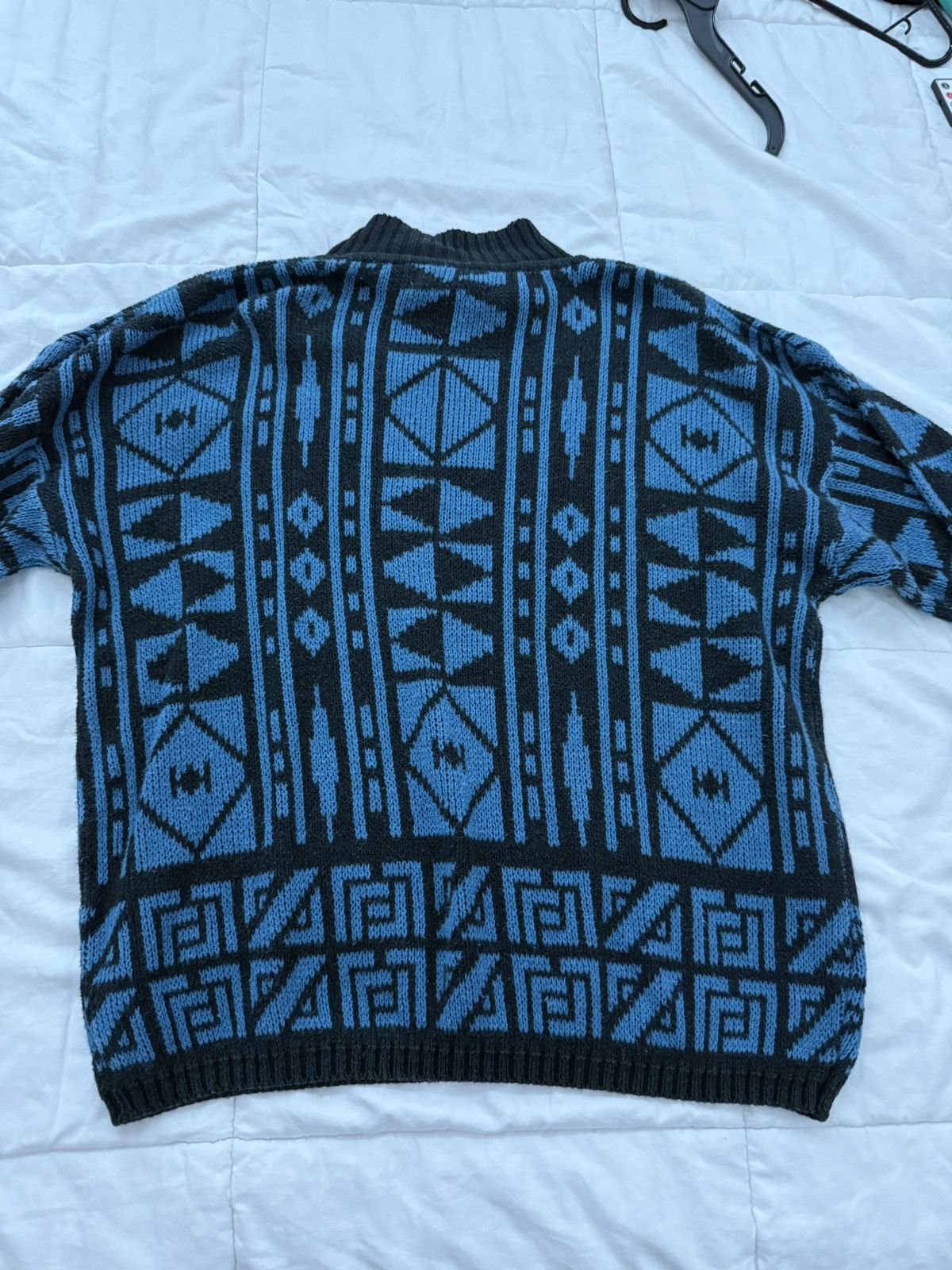 Vintage USED L WESTERN CONNECTION ACRYLIC KNITTED SHIRT Size US L / EU 52-54 / 3 - 6 Thumbnail