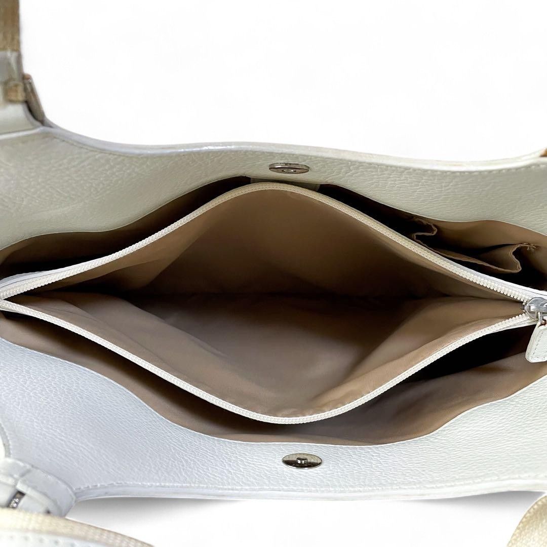 Dior Dior - Street Chic Trotter Handbag Monogram Beige Size ONE SIZE - 8 Thumbnail