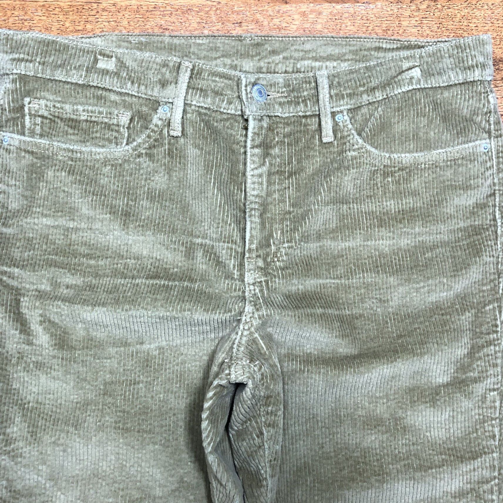 Levi's Levi's 311 Shaping Skinny Corduroy Pants Womens Chino Flat Front Regular Inseam 30 Brown 33 X 30 Vintage No Size 24" / US 00 / IT 34 - 4 Thumbnail