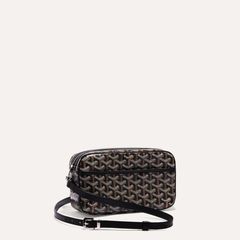 Shop GOYARD Unisex Leather Logo Messenger & Shoulder Bags by Lilystore25