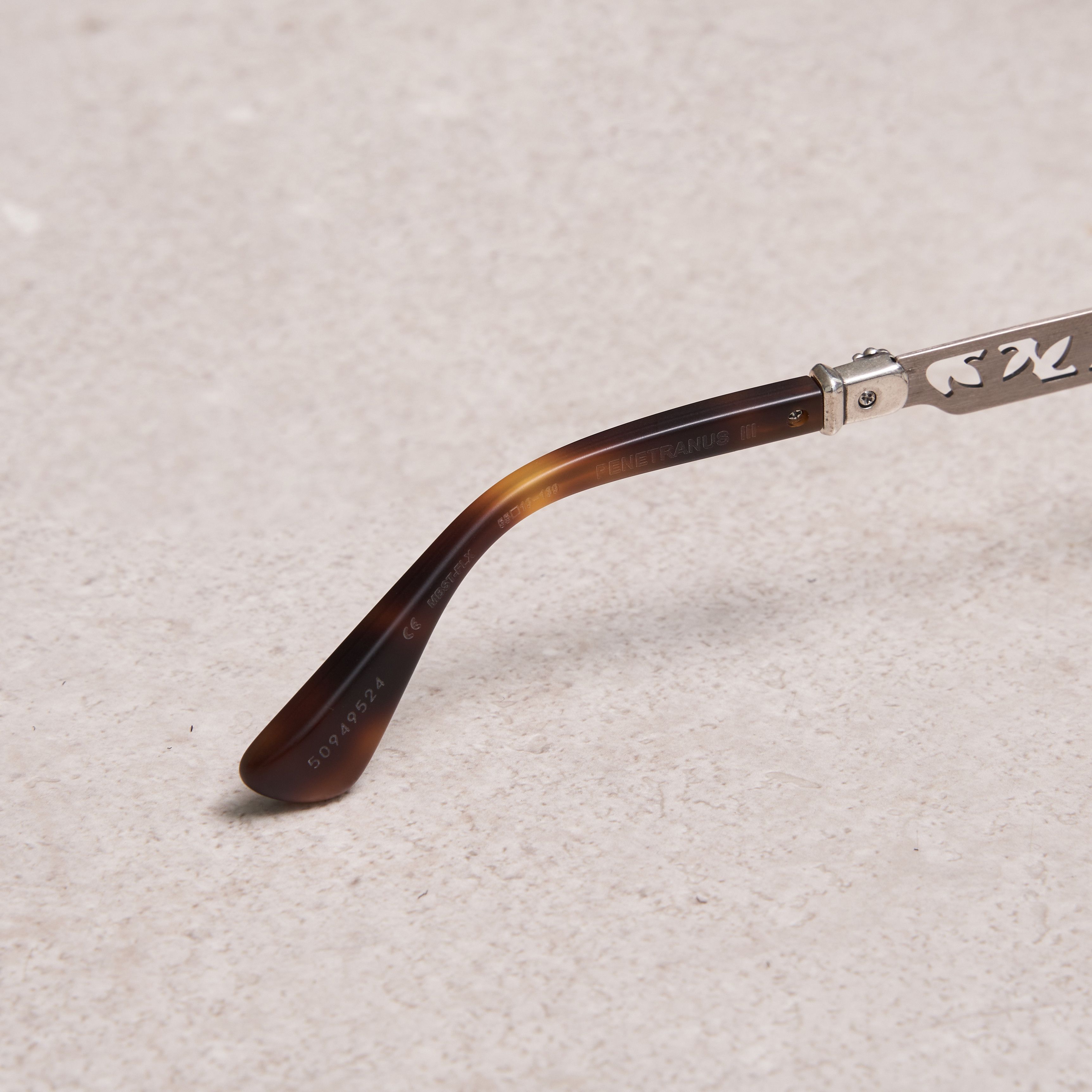 Chrome Hearts ✨Rare PENETRANUS III Matte Butterscotch Tortoise Size ONE SIZE - 10 Thumbnail