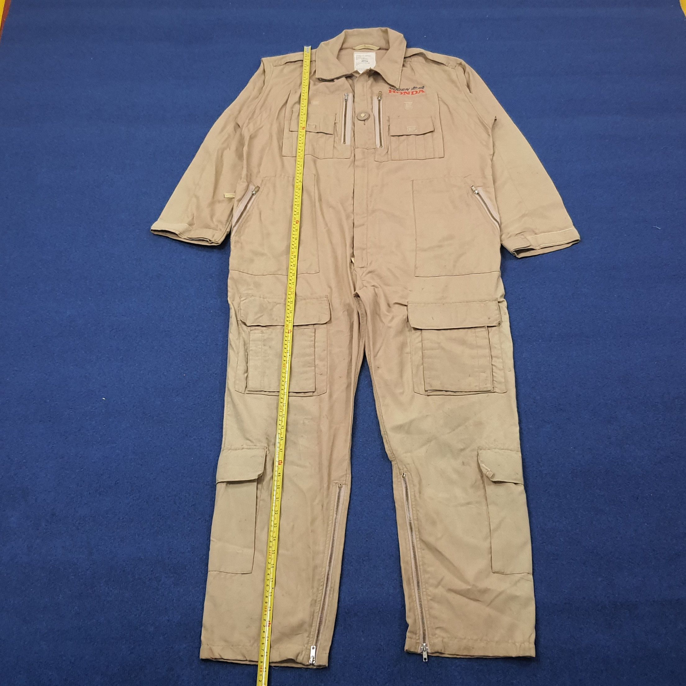 Vintage Vintage Mugen Honda Japan Motor Sports Coverall C236N6 Size US L / EU 52-54 / 3 - 3 Thumbnail