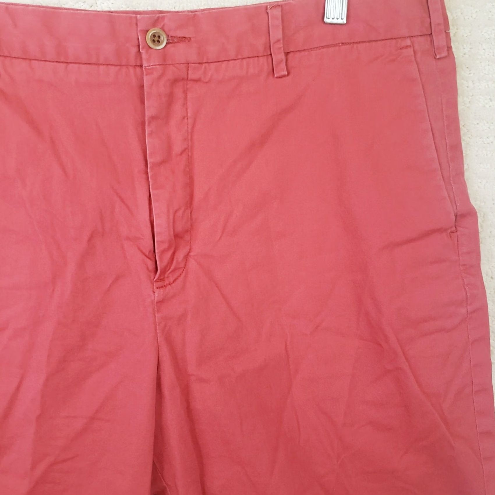 Polo Ralph Lauren VINTAGE Polo Ralph Lauren Chino Shorts Mens Size 36 9 Red Stretch Classic Fit Size US M / EU 48-50 / 2 - 3 Thumbnail