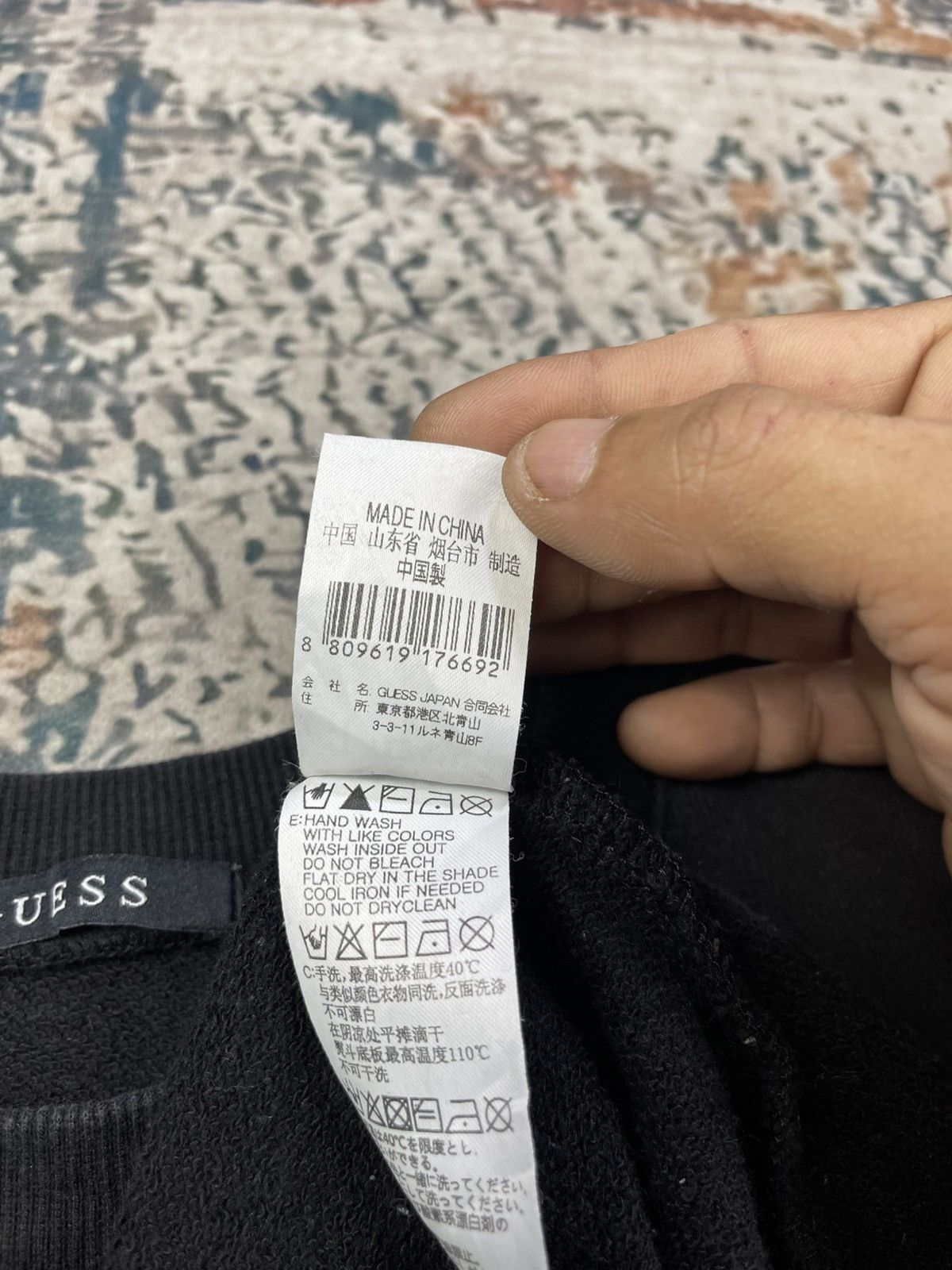 Guess Guess Back Hit Big Logo Pull Over Sweatshirt Size US XXS / EU 40 - 13 Thumbnail