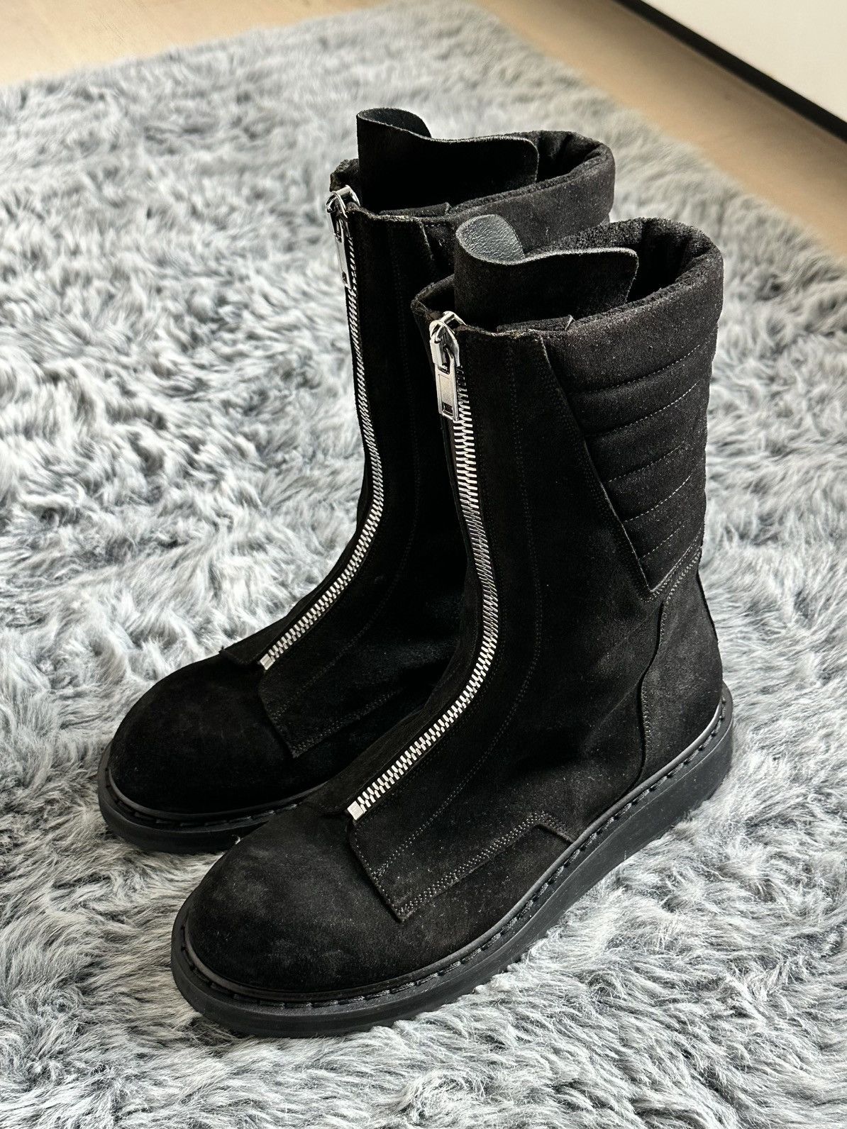 Rick Owens Rick Owens Zipped Ankle Boots Size US 7 / EU 40 - 1 Thumbnail