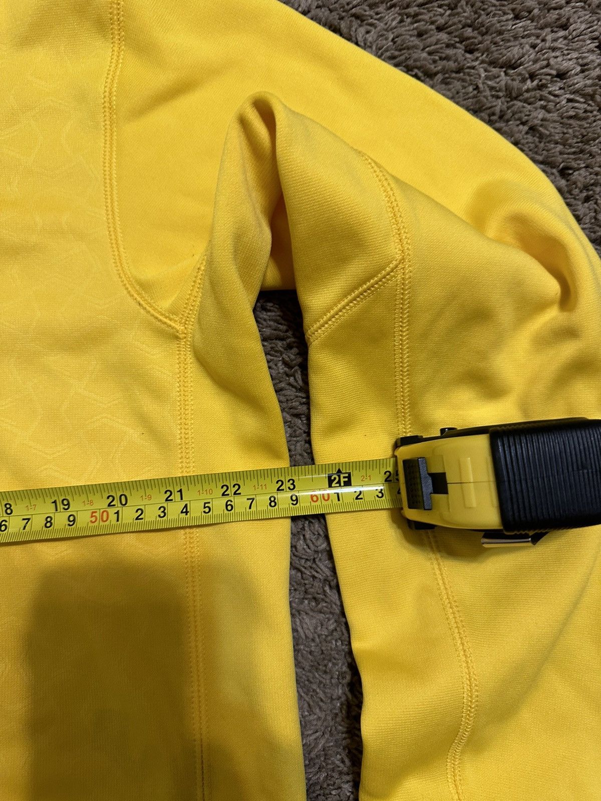 Nike × Vintage Vintage Nike dri fit “triple yellow” hoodie 00s size medium Size US M / EU 48-50 / 2 - 7 Thumbnail
