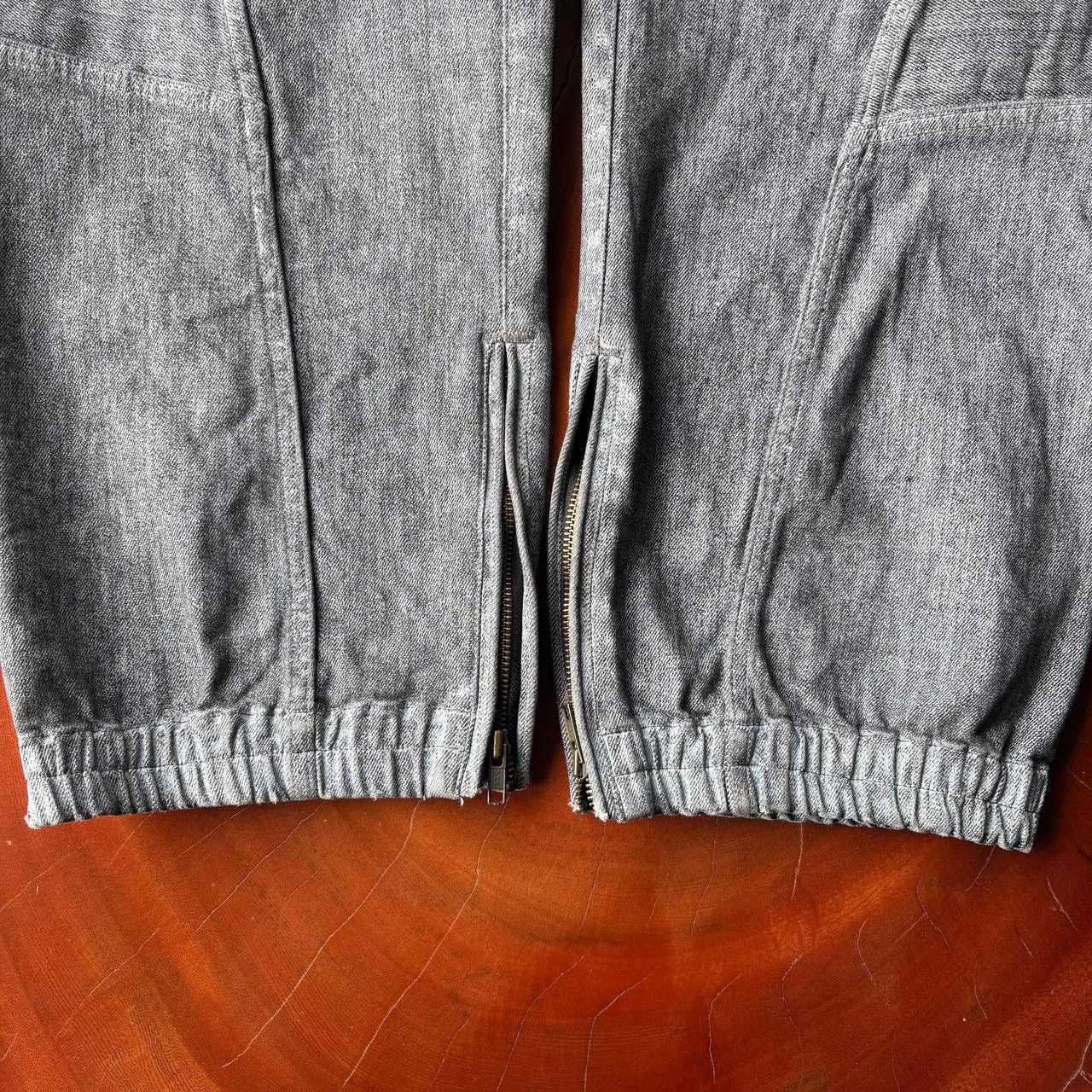 Japanese Brand Y2K Revolver Japan Parachute Style Design Grey Pants Size US 33 - 8 Thumbnail