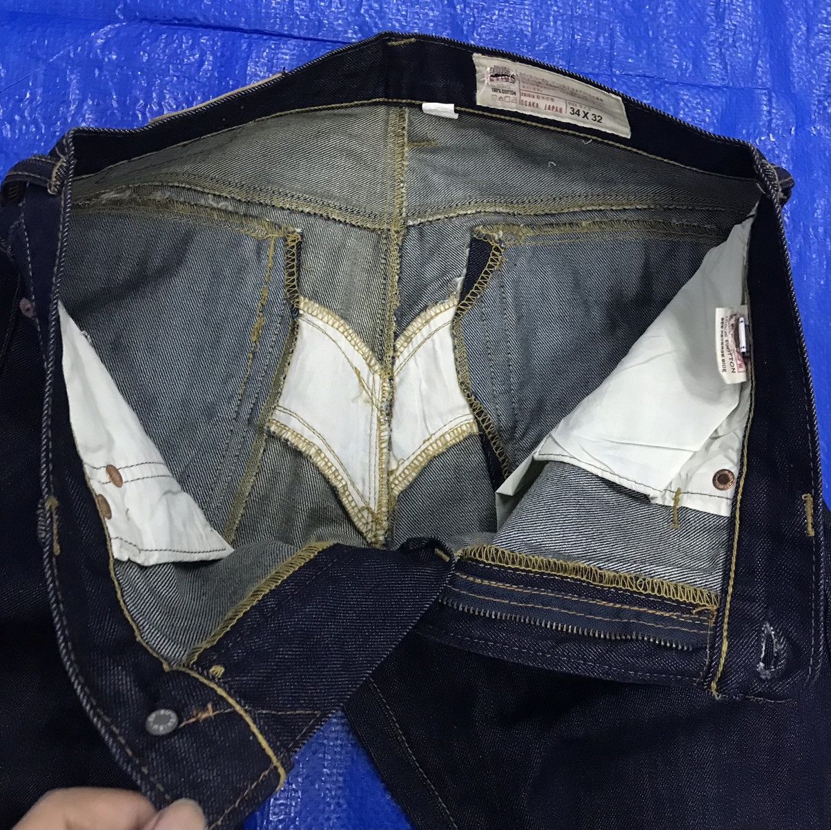 Japanese Brand Japanese Brand Daicock Custom Jeans Size US 34 / EU 50 - 9 Thumbnail