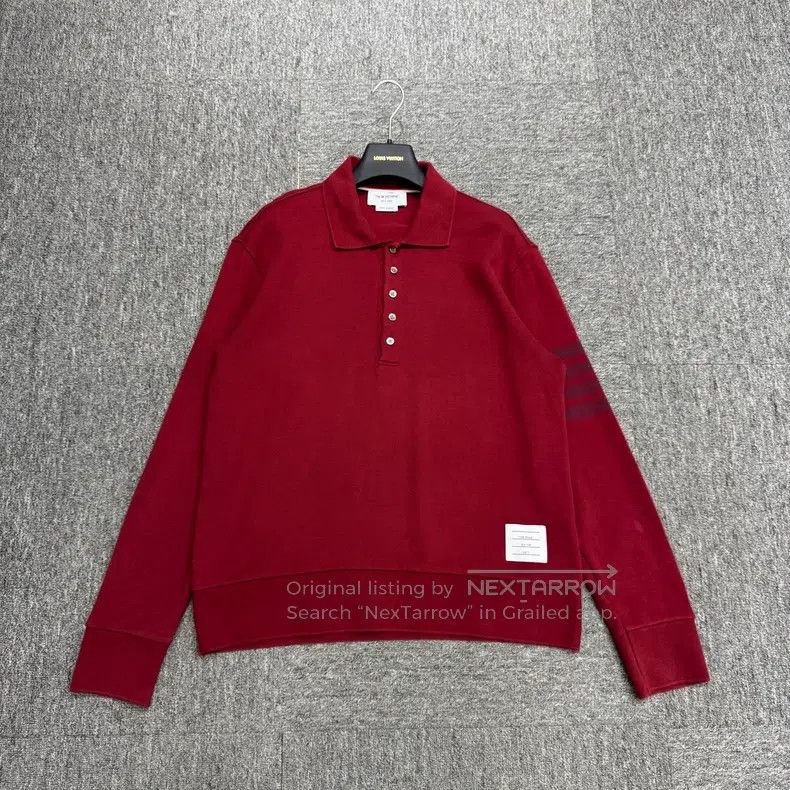 Thom Browne Thom Browne Four-Stripe Sweatshirt Size US M / EU 48-50 / 2 - 1 Thumbnail