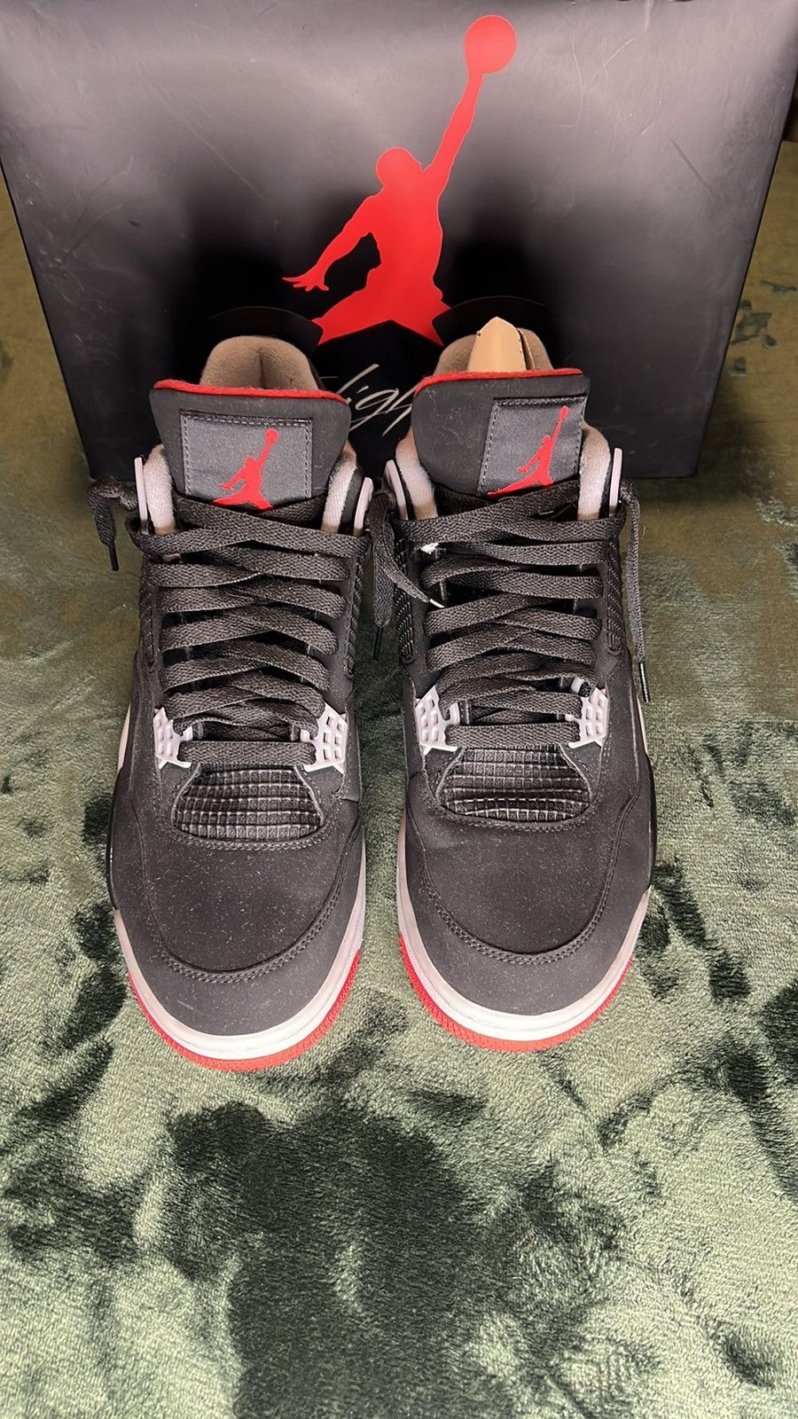 Jordan Brand Air Jordan 4 ‘Bred’ 2019 size 11.5 Size US 11.5 / EU 44-45 - 5 Thumbnail