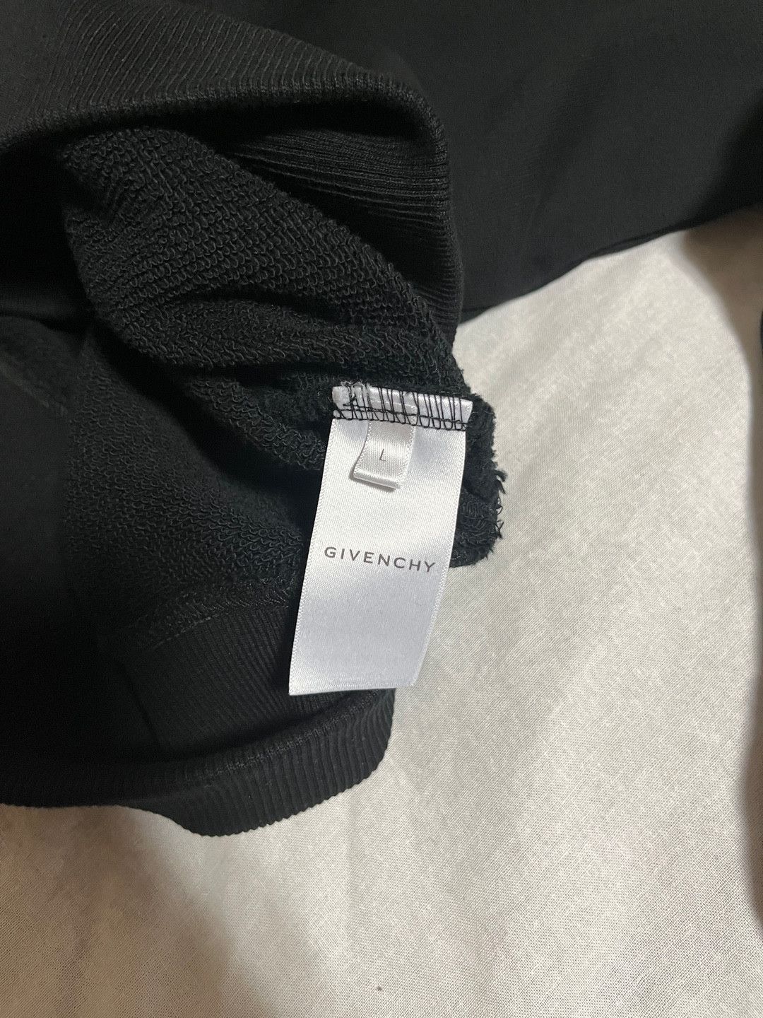 Givenchy × MMW Givenchy 21FW MMW Logo Sweatshirt / Black Size US L / EU 52-54 / 3 - 7 Thumbnail