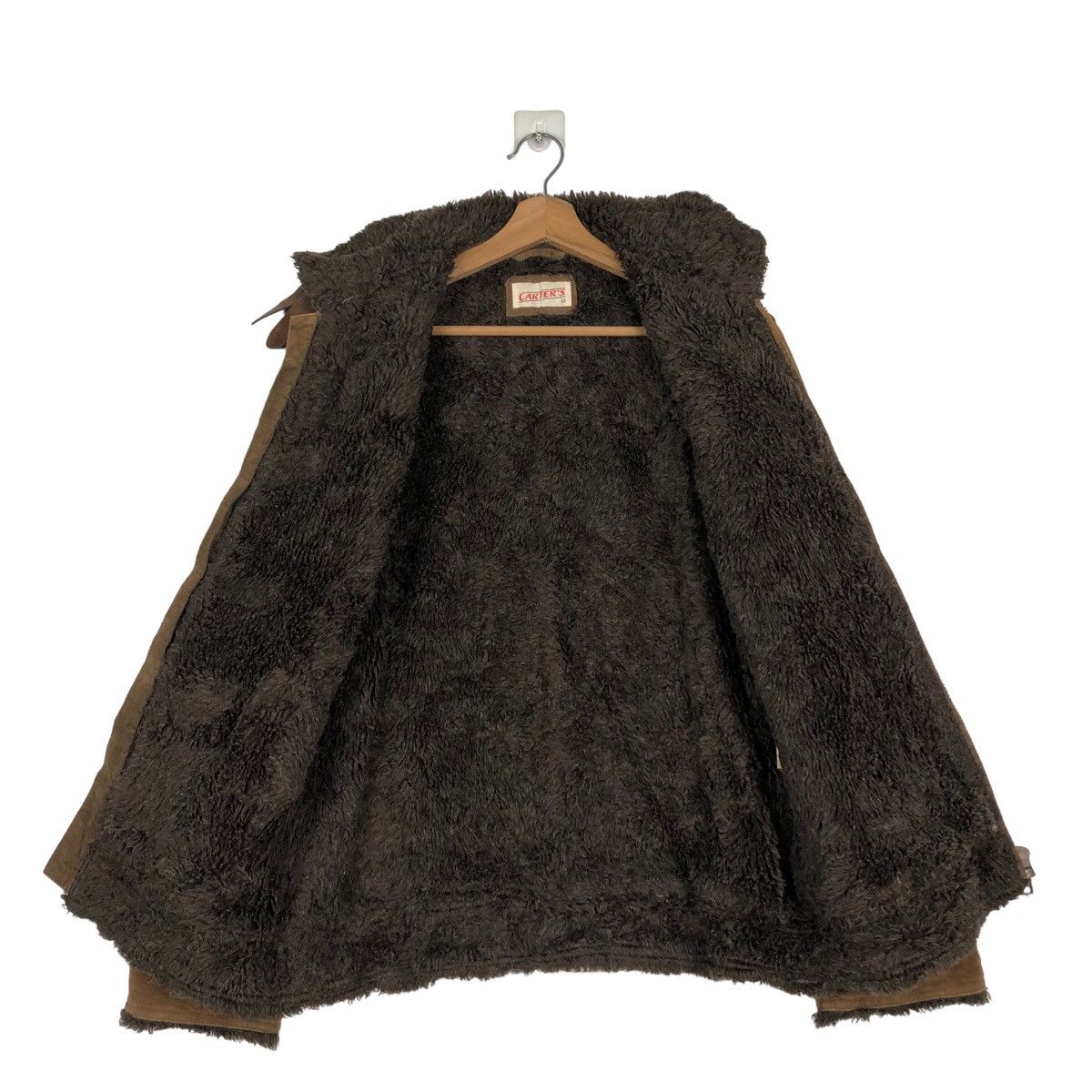Japanese Brand 🔥Vintage Biker Jacket Carter’s Shearling Racer Japan Size US M / EU 48-50 / 2 - 13 Thumbnail