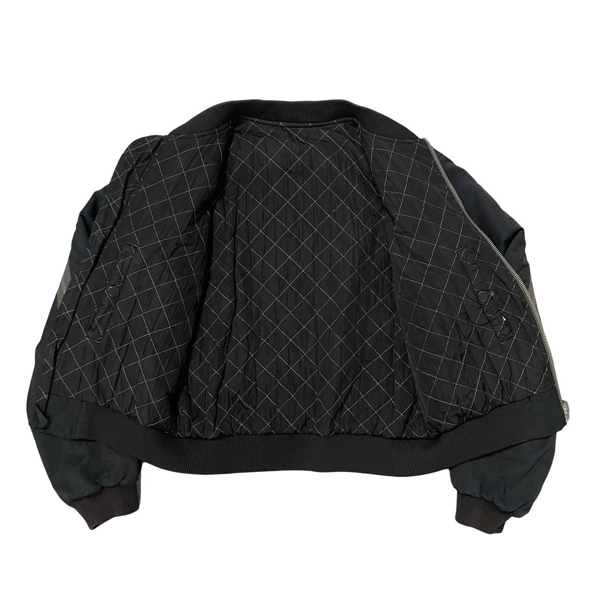 Dries Van Noten Dries Van Noten Backzip Bomber Jacket AW 2014 (NYLON VER.) Size US S / EU 44-46 / 1 - 3 Thumbnail