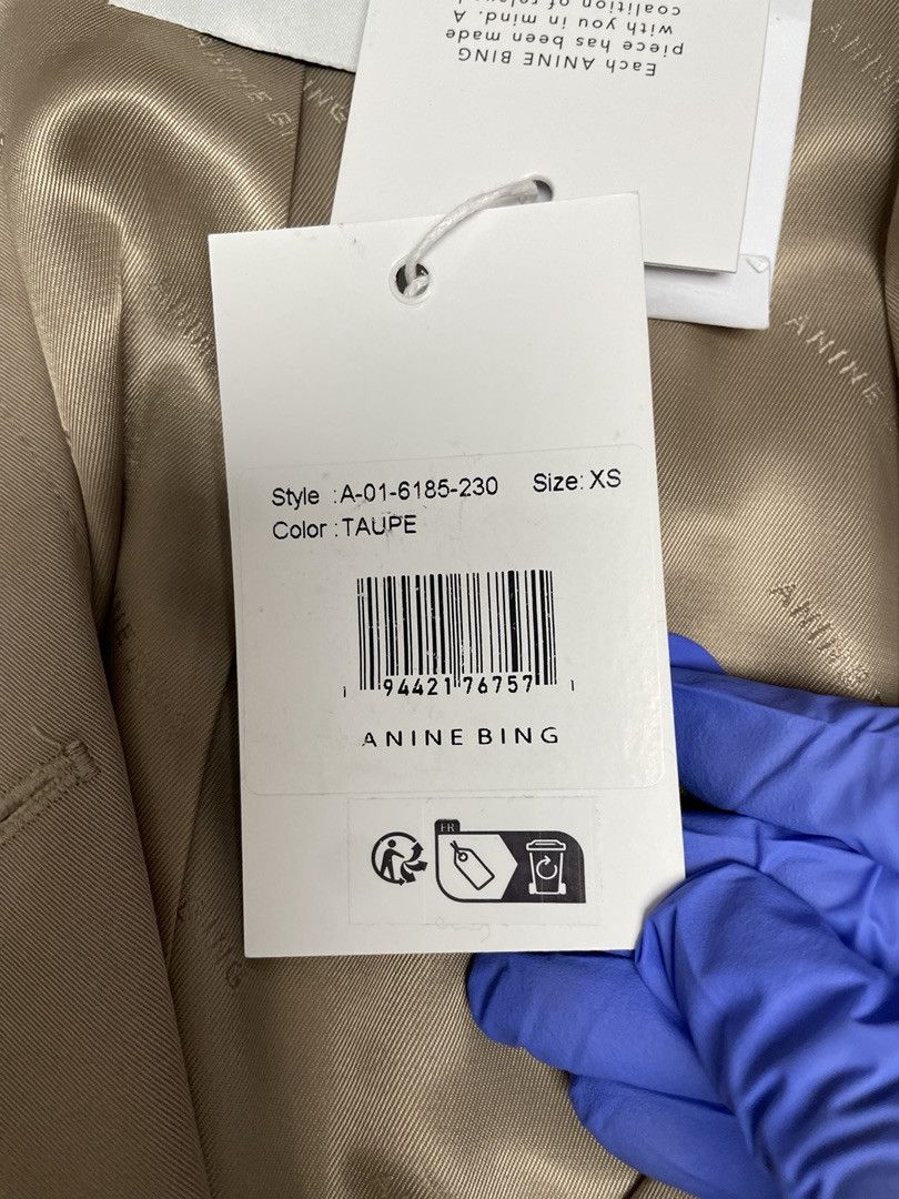 Anine Bing ANINE BING Womens Randy Maxi Trench Coat Size XS / US 0-2 / IT 36-38 - 5 Thumbnail