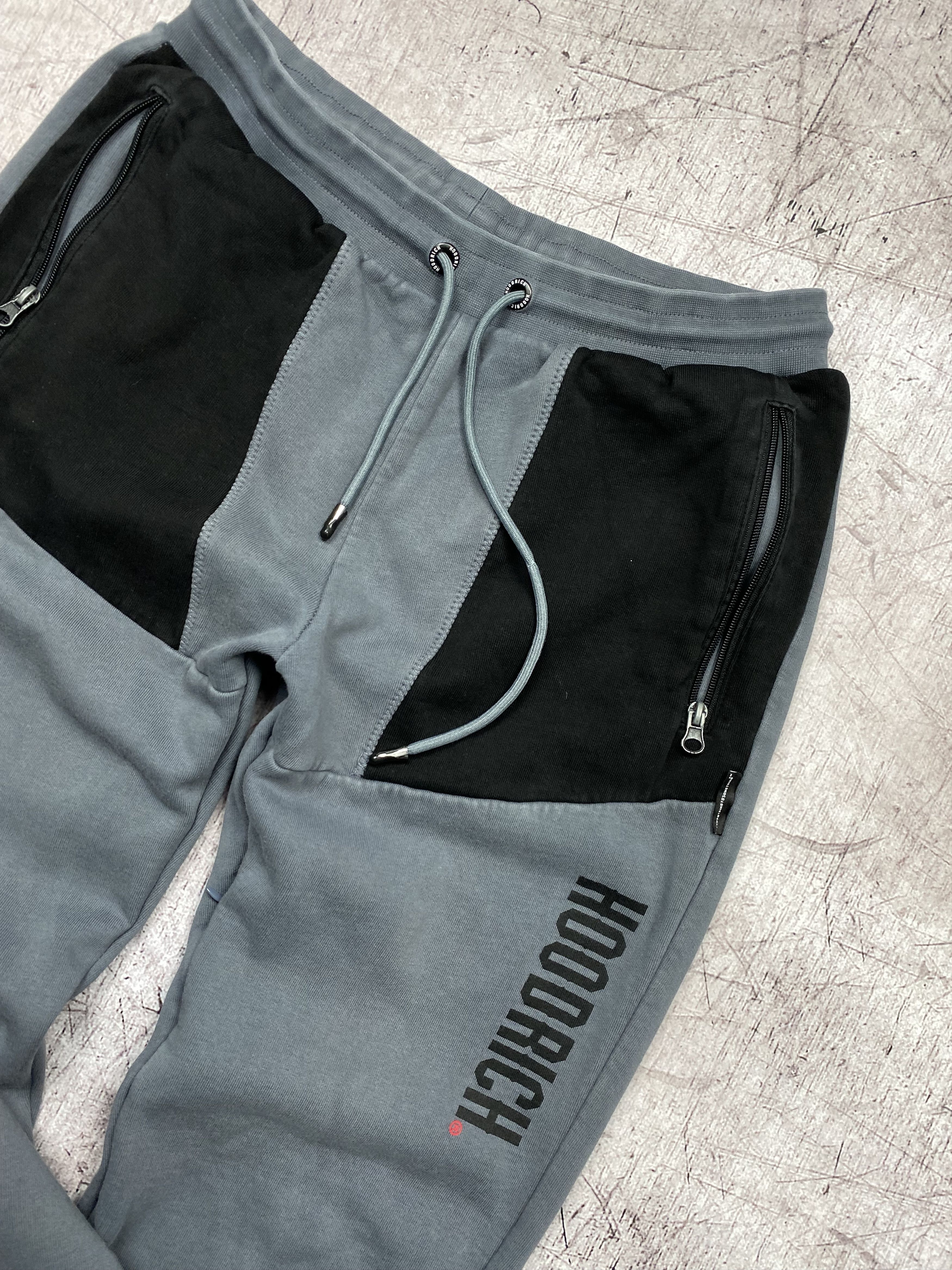 Hoodrich × Vintage Hood Rich Piece Of Shit Vintage sweatpants cotton pants Size US 32 / EU 48 - 2 Thumbnail