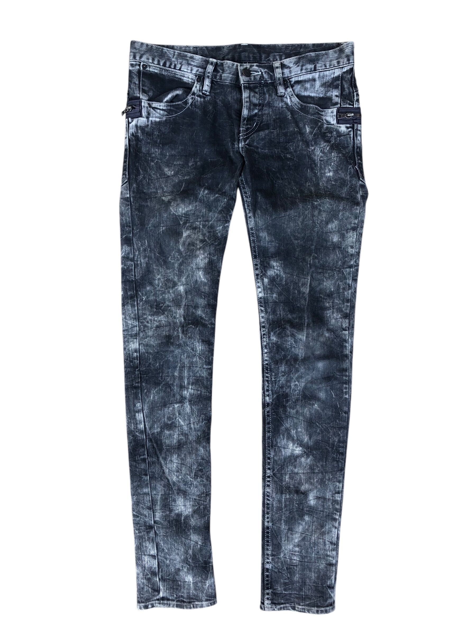 Hysteric Glamour Hysteric Glamour 00s Zip Pocket Washed Pants Black Grey Size US 30 / EU 46 - 1 Thumbnail