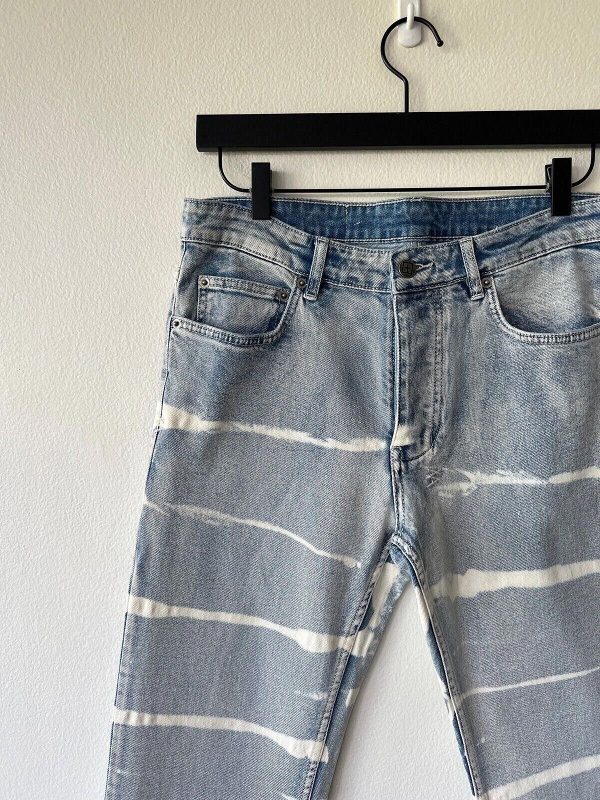 Ksubi new Ksubi mens denim jean hazlow 32 blue stripe elekrik Size US 32 / EU 48 - 4 Thumbnail