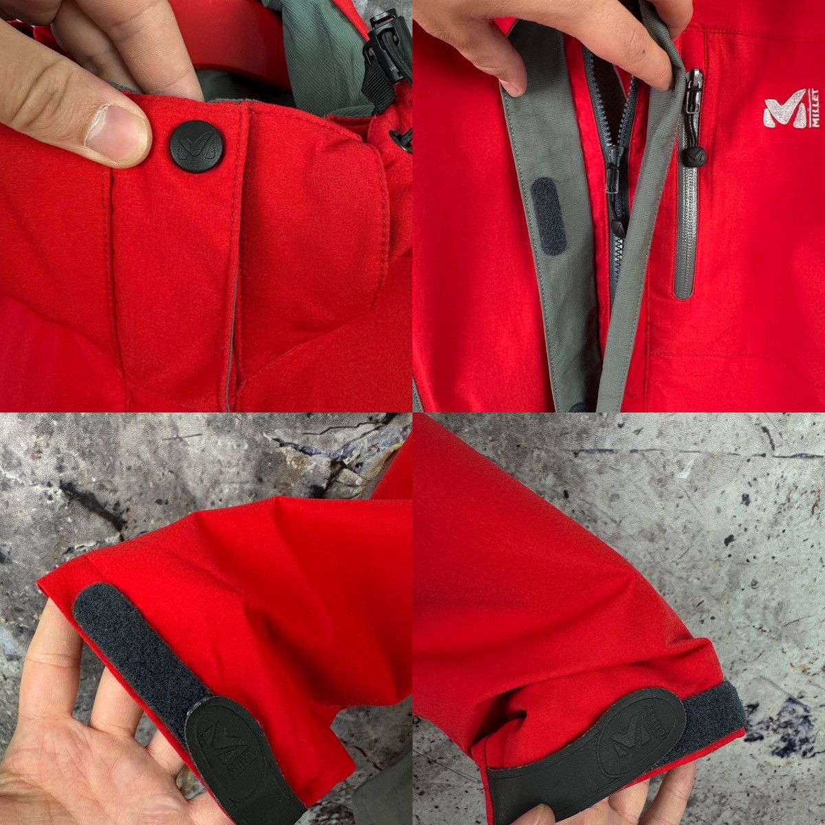 Other Women’s Millet Jacket Gore-Tex Outdoor Hiking Climbing Size M / US 6-8 / IT 42-44 - 24 Thumbnail