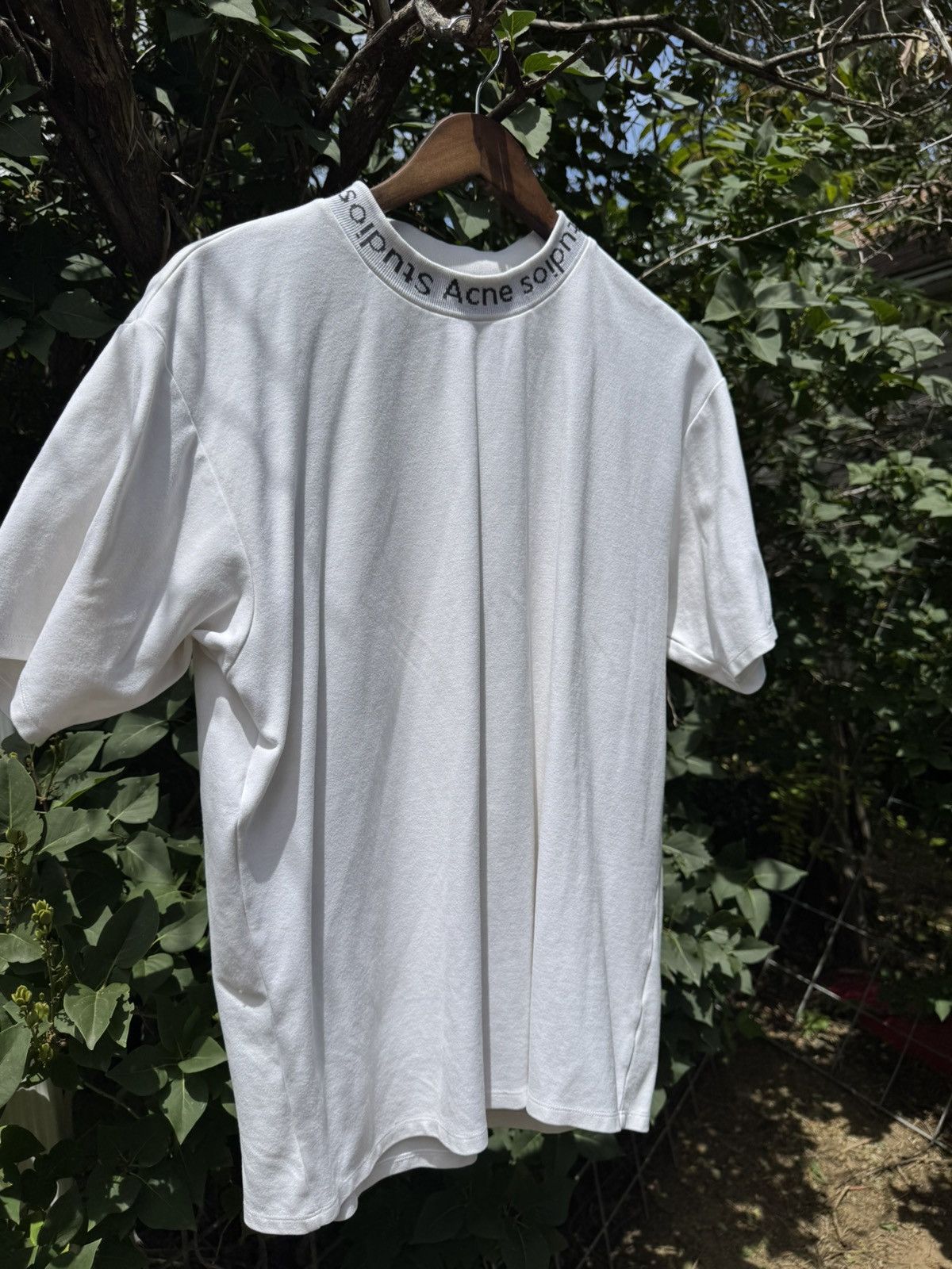 Acne Studios(Acne)◆I/NAVID MOCK NECK TEE/Tシャツ/L/レーヨン/BEG/無地/BL0004 楽天市場】Acne Studios アクネ ストゥディオズ Navid BL0004