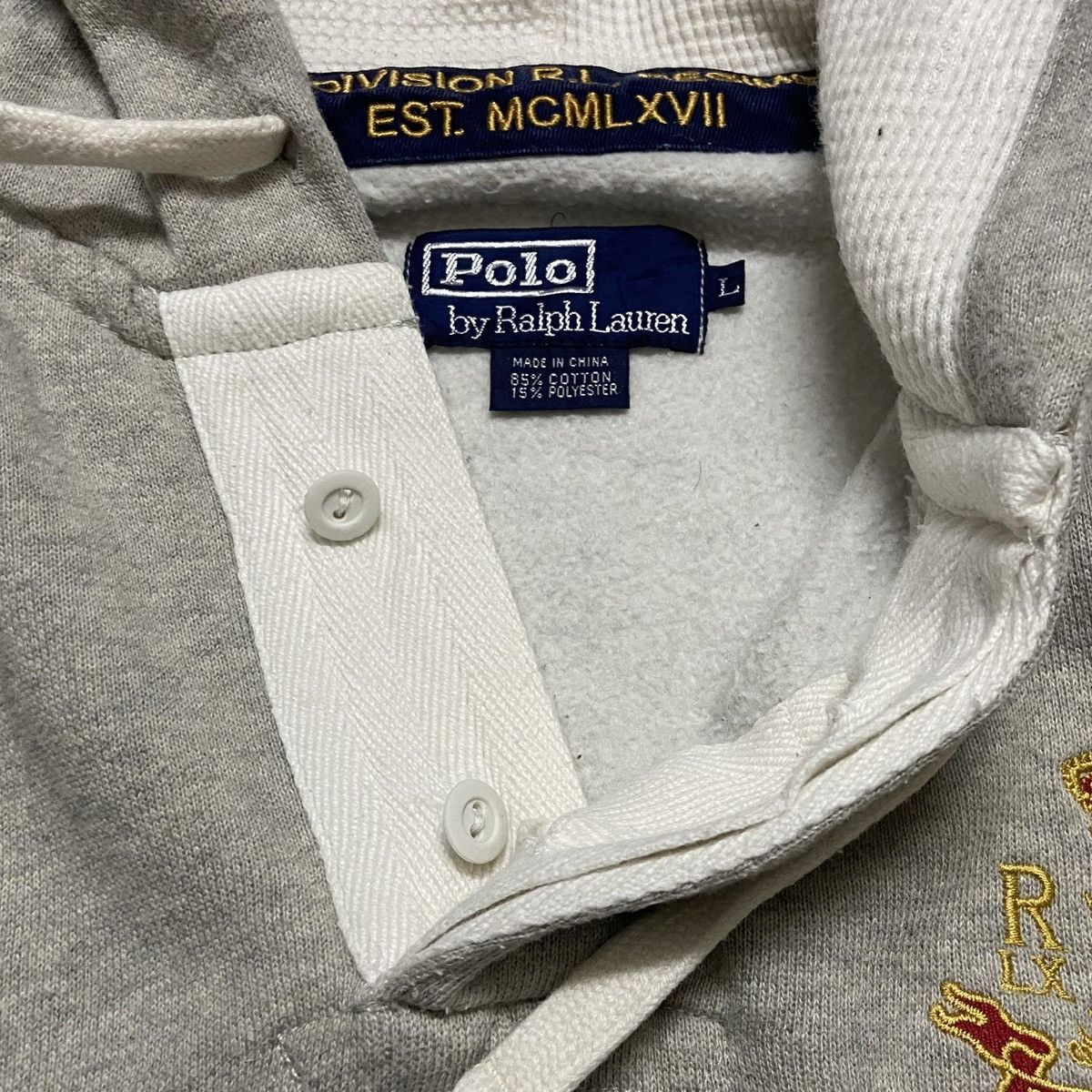 Polo Ralph Lauren Polo Ralph Lauren 1st Division R.L Regiment Hoodie Size US L / EU 52-54 / 3 - 4 Thumbnail