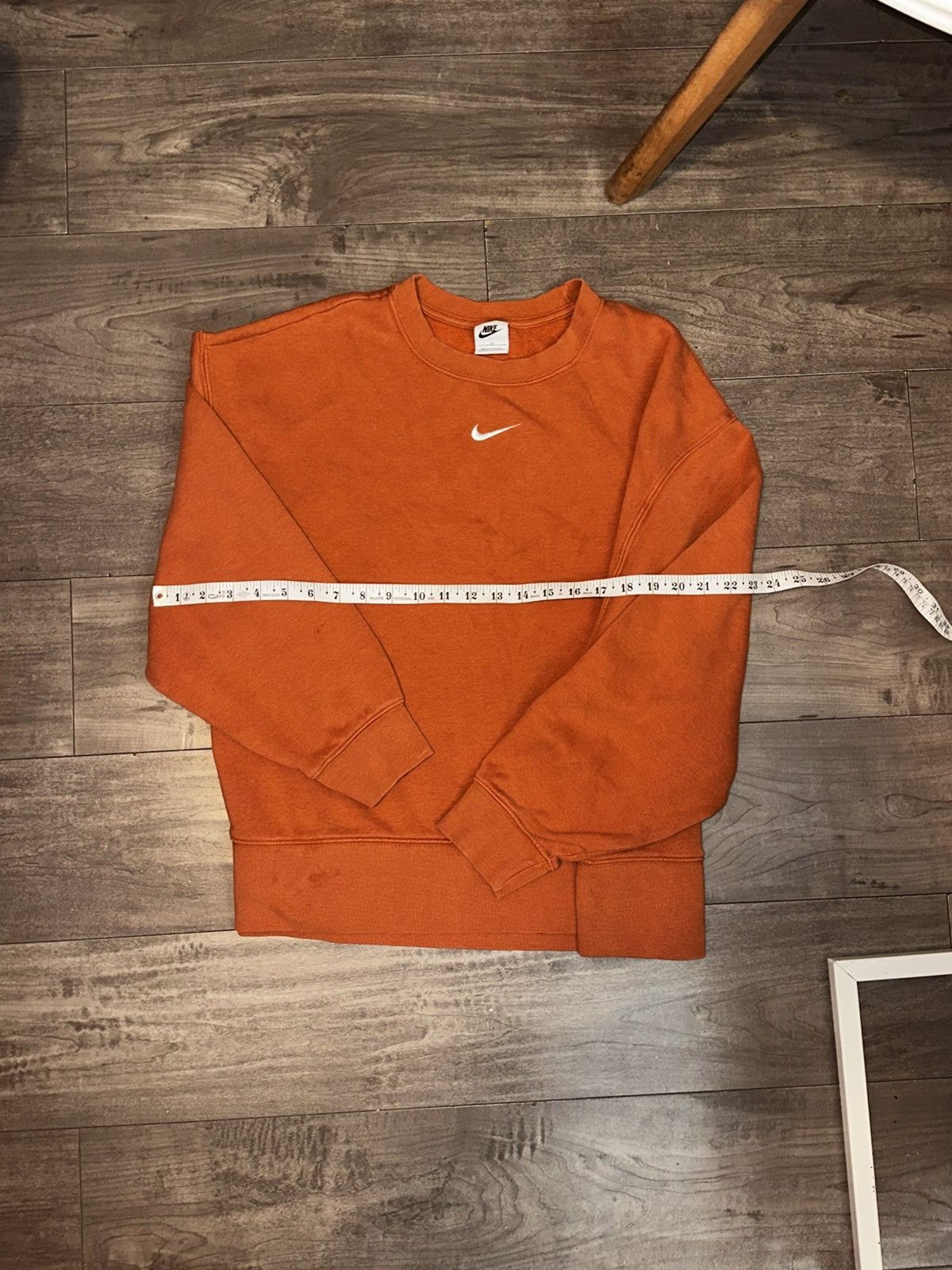 Nike Nike Orange Crewneck Sweatshirt Size XXL / US 16-18 / IT 52-54 - 4 Thumbnail