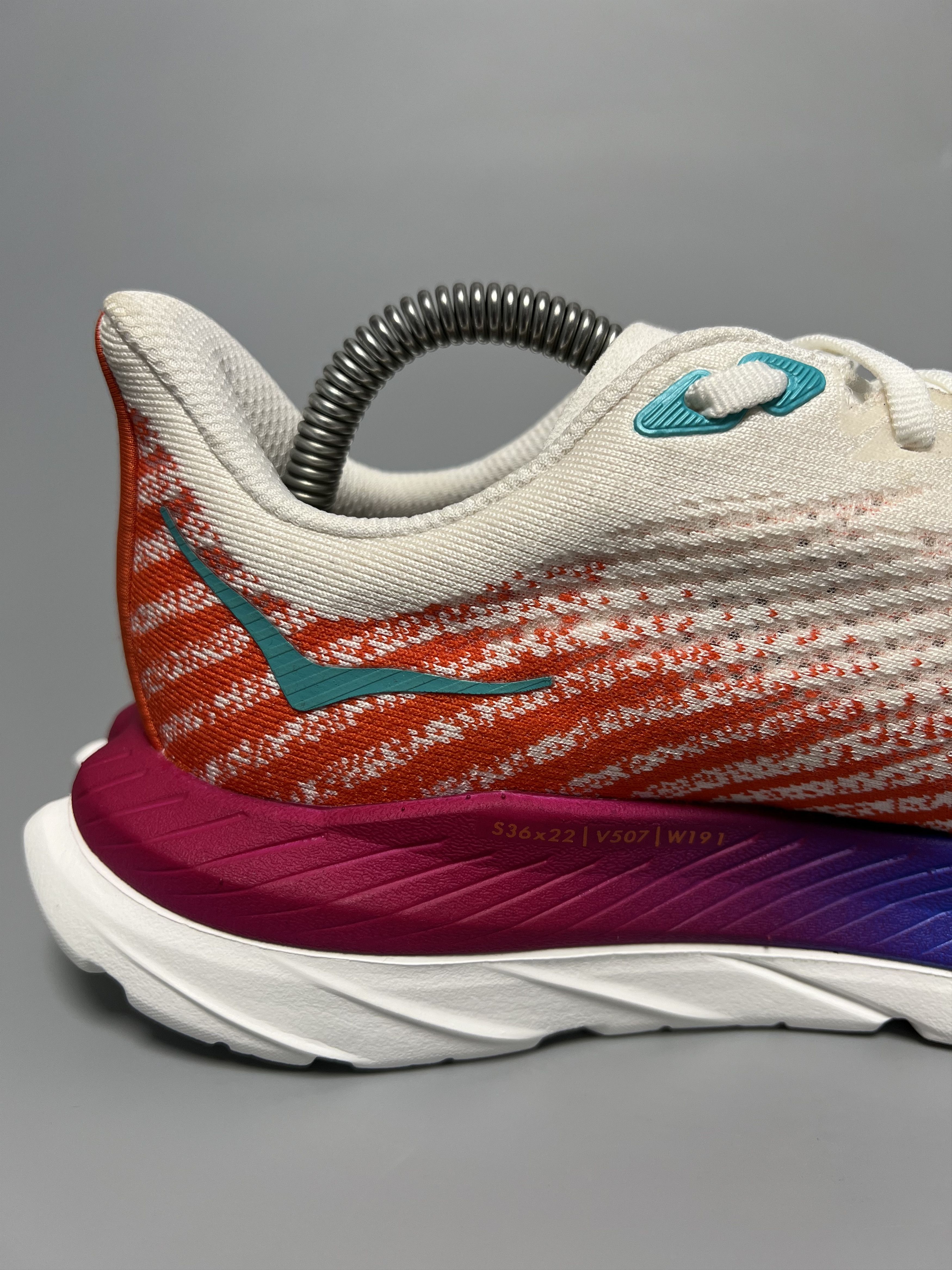 Hoka 7B Sample Hoka One One Mach 5 Running Shoes Walking Gym Size US 7 / IT 37 - 5 Thumbnail