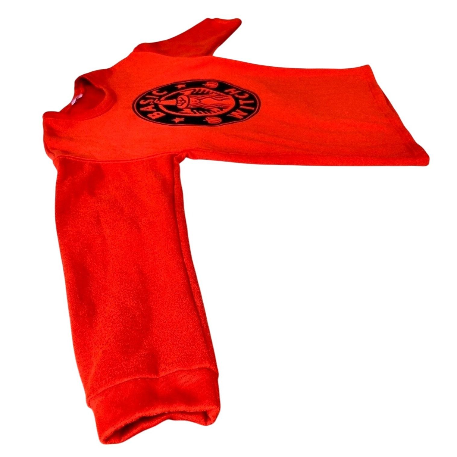 Other SheShow Basic Witch Sweatshirt Medium Orange Black Halloween Size M / US 6-8 / IT 42-44 - 5 Thumbnail