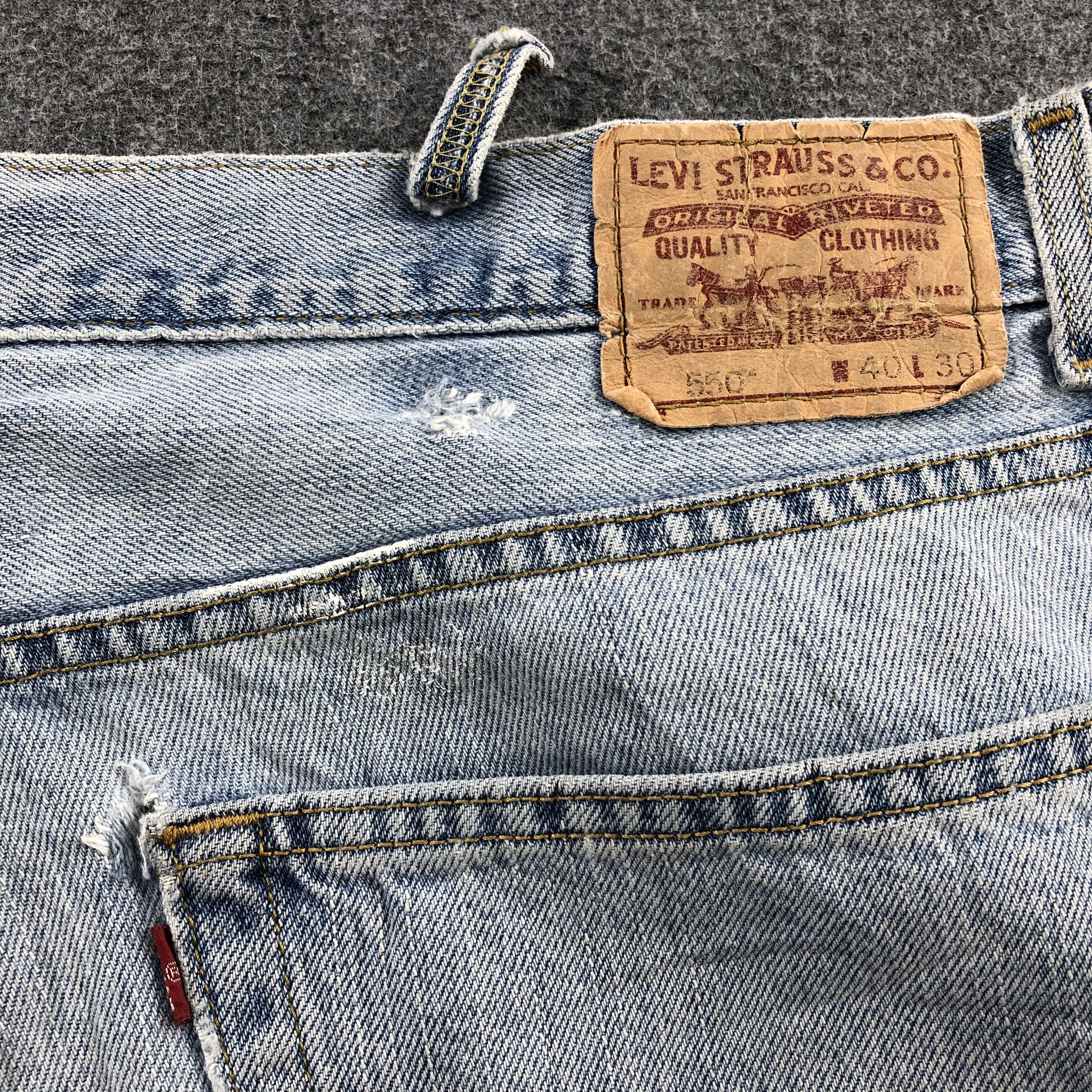 Levi's × Vintage Vintage Levis 550 Jeans-JM1183 Size US 41 - 6 Thumbnail