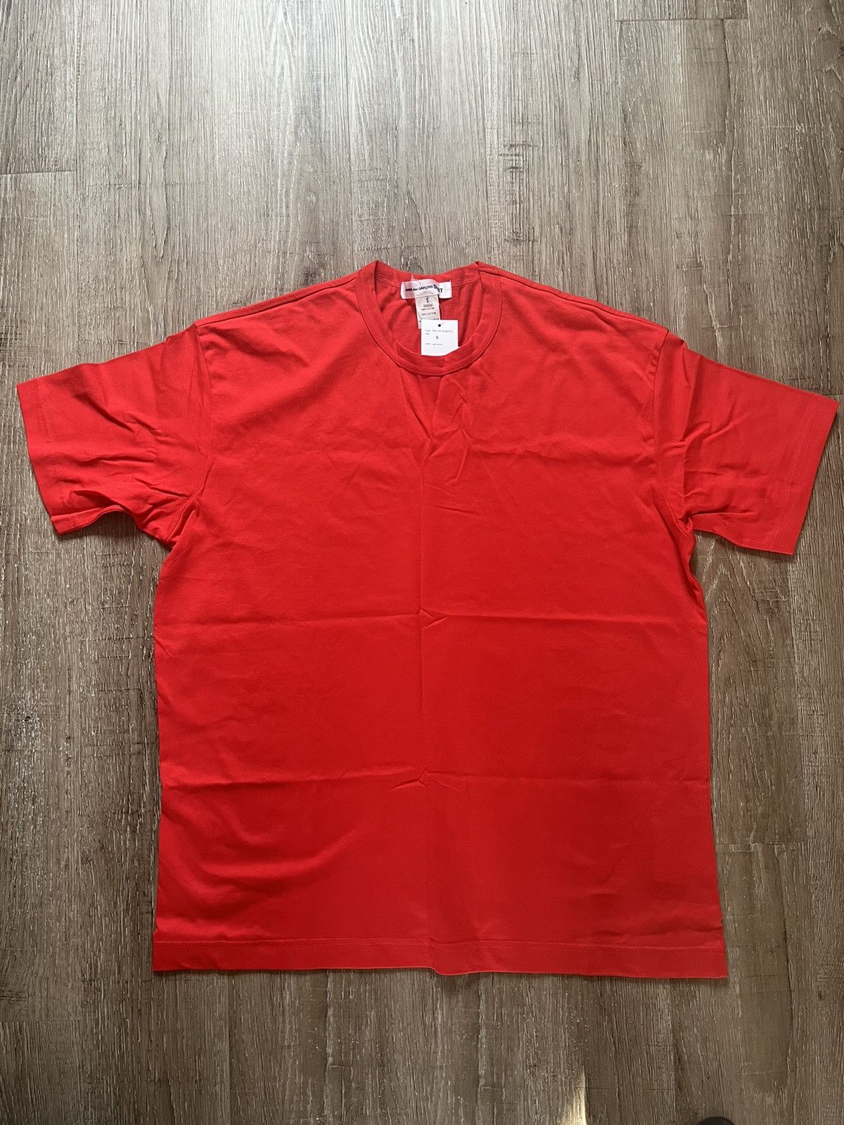 Comme des Garcons SHIRT Comme des Garcons T-shirt red oversized Size US L / EU 52-54 / 3 - 1 Thumbnail