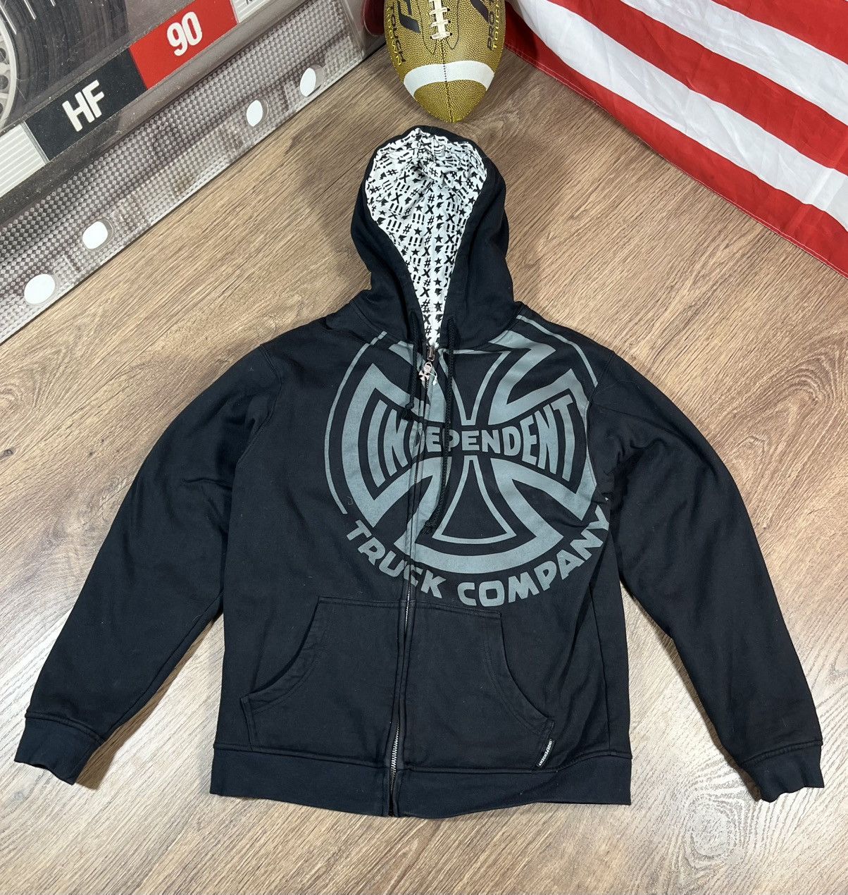 Independent Truck Co. Y2K Reversible Zip-Up Hoodie Independent Logo Graphic Print Size US S / EU 44-46 / 1 - 1 Thumbnail