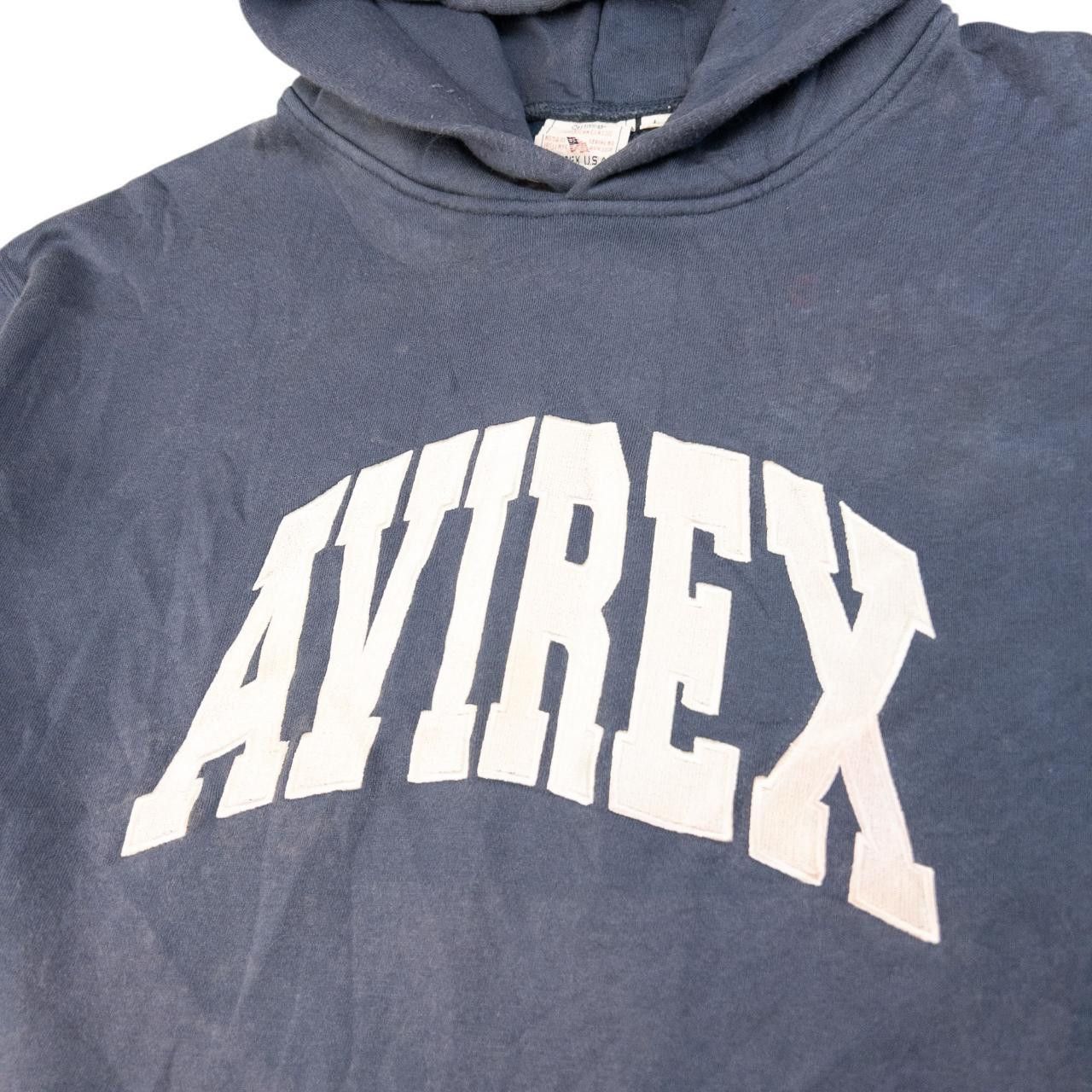 Avirex Vintage AVIREX Embroidered Hoodie Size L Size US L / EU 52-54 / 3 - 6 Thumbnail