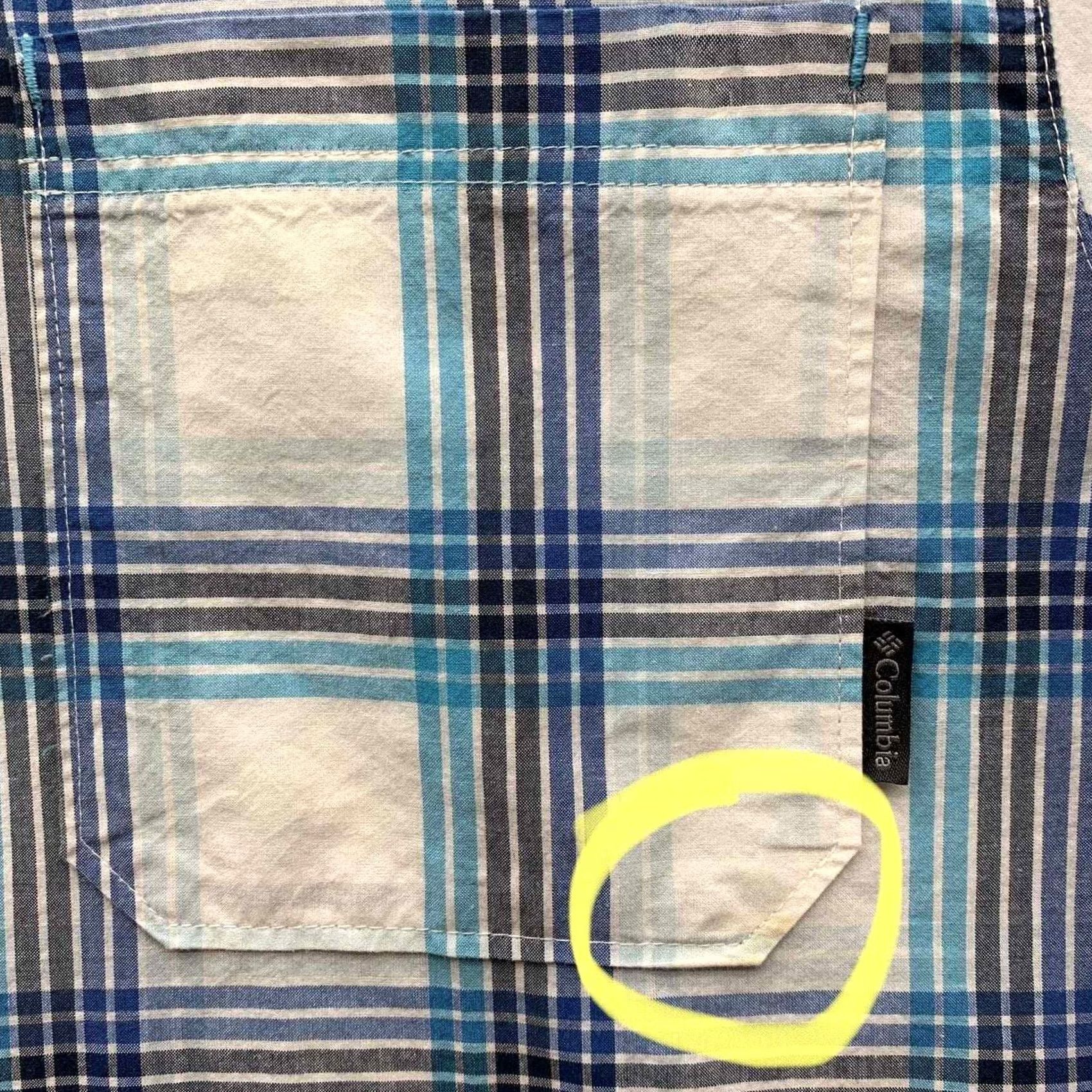 Vintage Columbia Button Up Shirt Mens XL White Blue Plaid Outdoors Hiking Dad Size US XL / EU 56 / 4 - 4 Thumbnail
